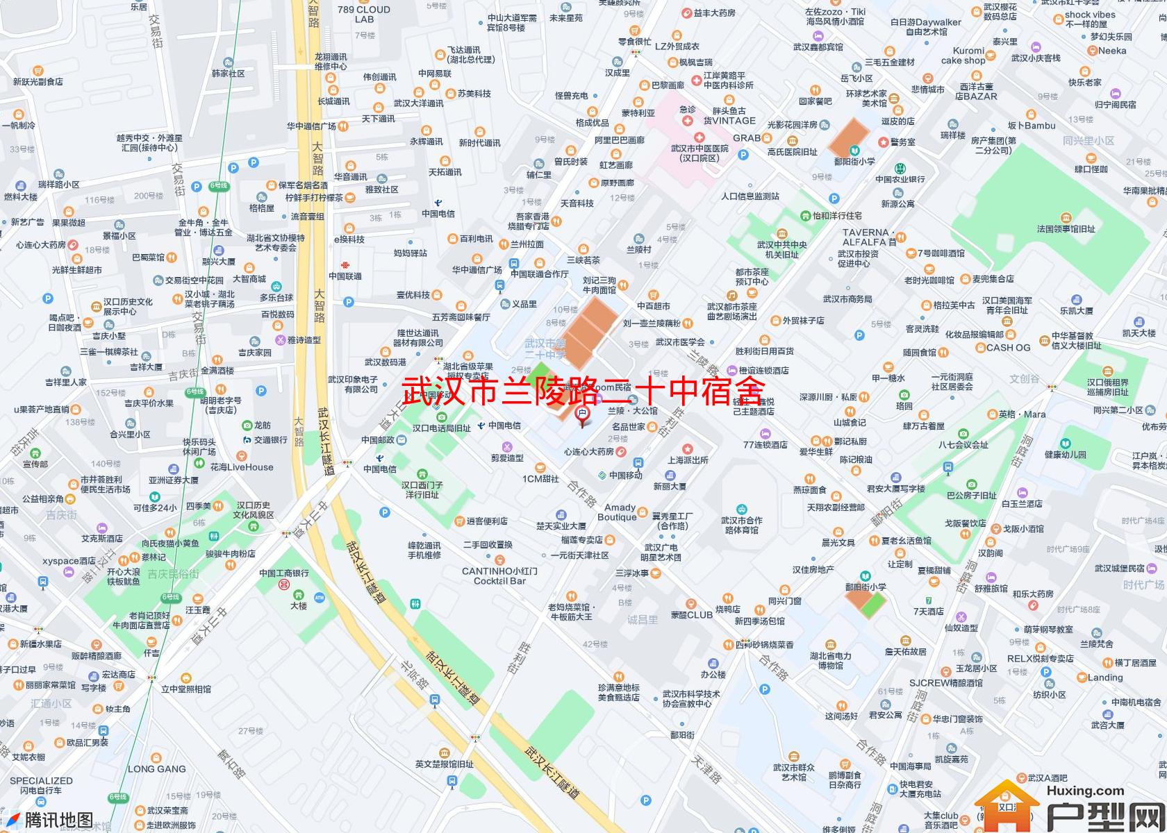 兰陵路二十中宿舍小区 - 户型网