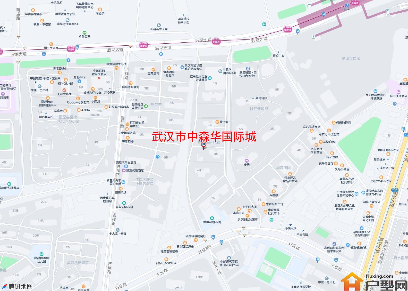 中森华国际城小区 - 户型网