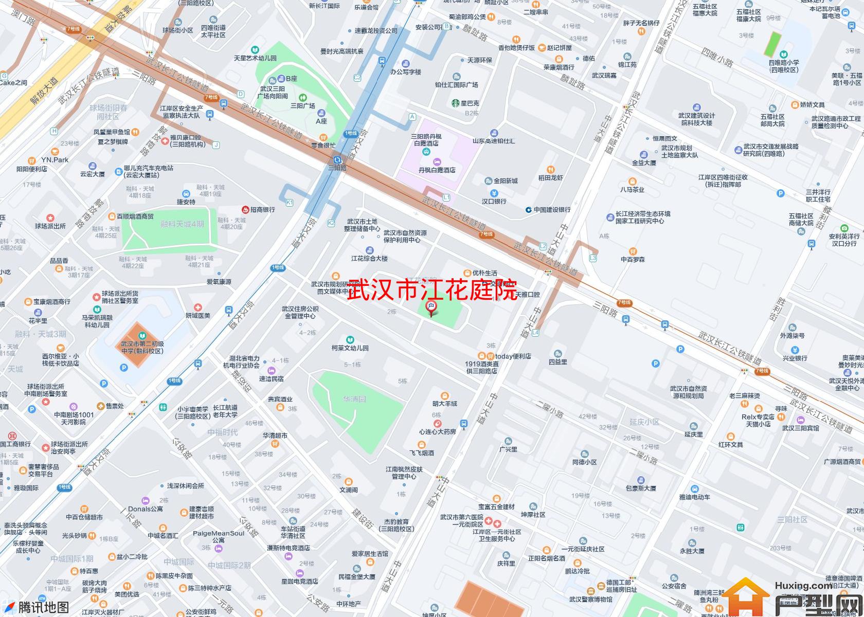 江花庭院小区 - 户型网
