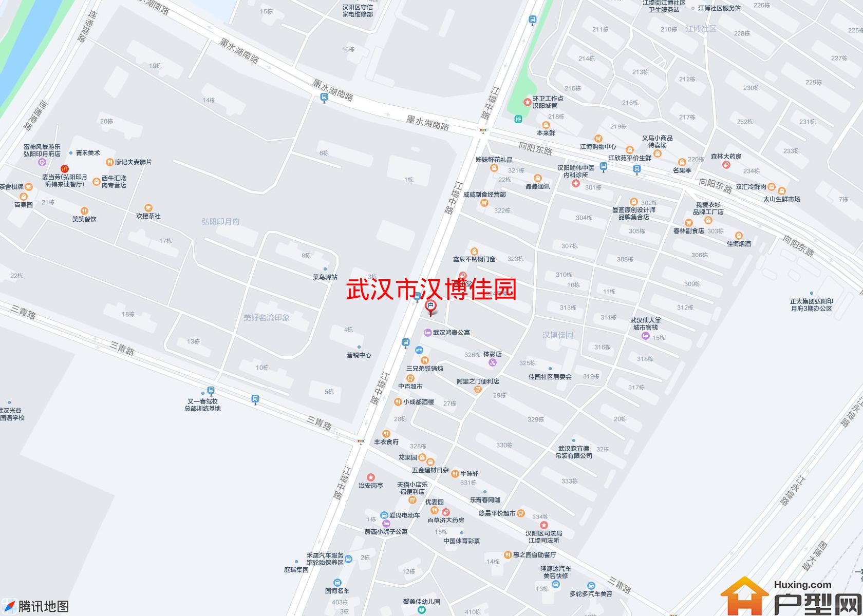 汉博佳园小区 - 户型网