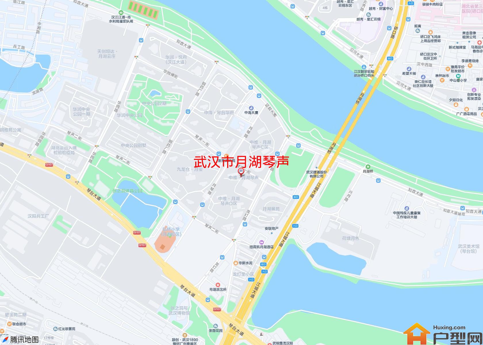 月湖琴声小区 - 户型网
