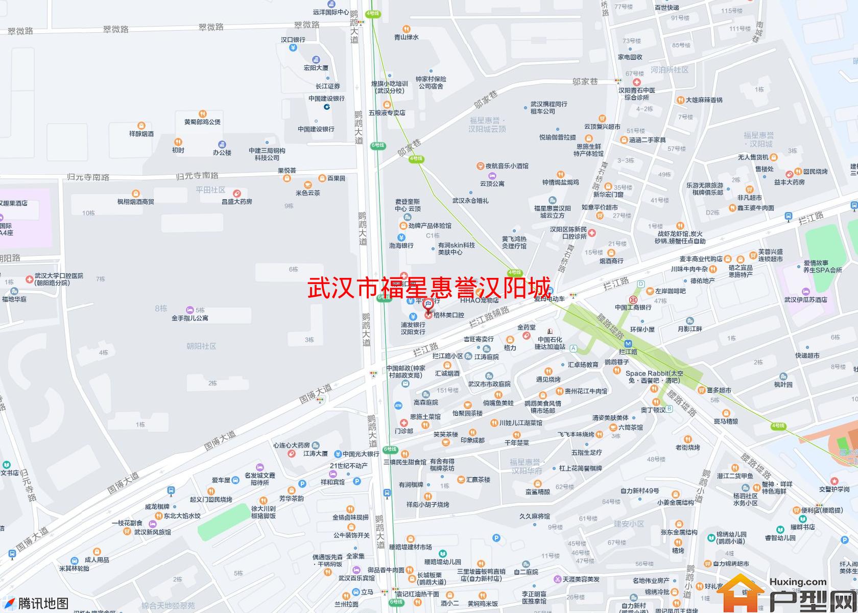 福星惠誉汉阳城小区 - 户型网 福星惠誉汉阳城小区 - 户型网