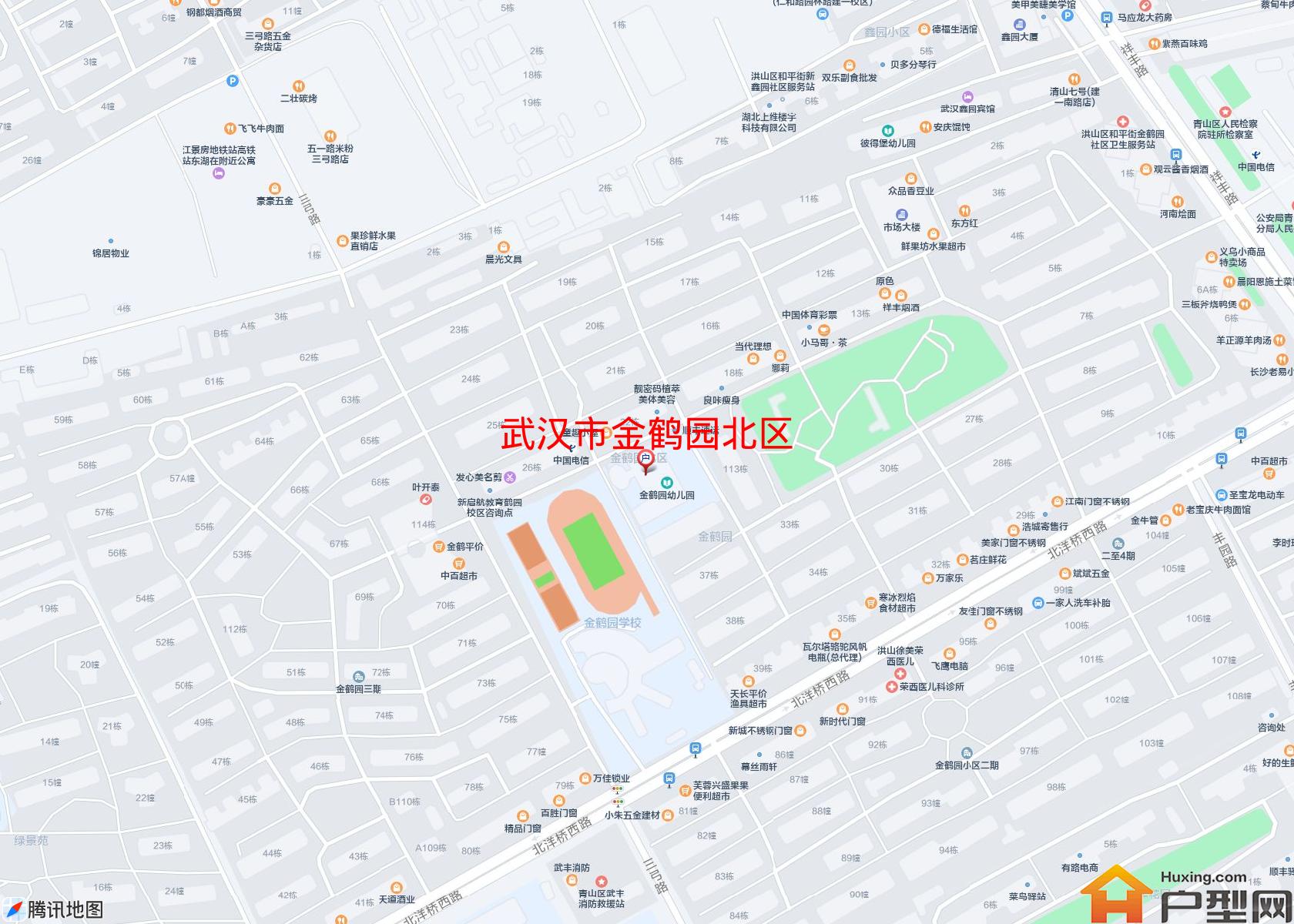 金鹤园北区小区 - 户型网 金鹤园北区小区 - 户型网