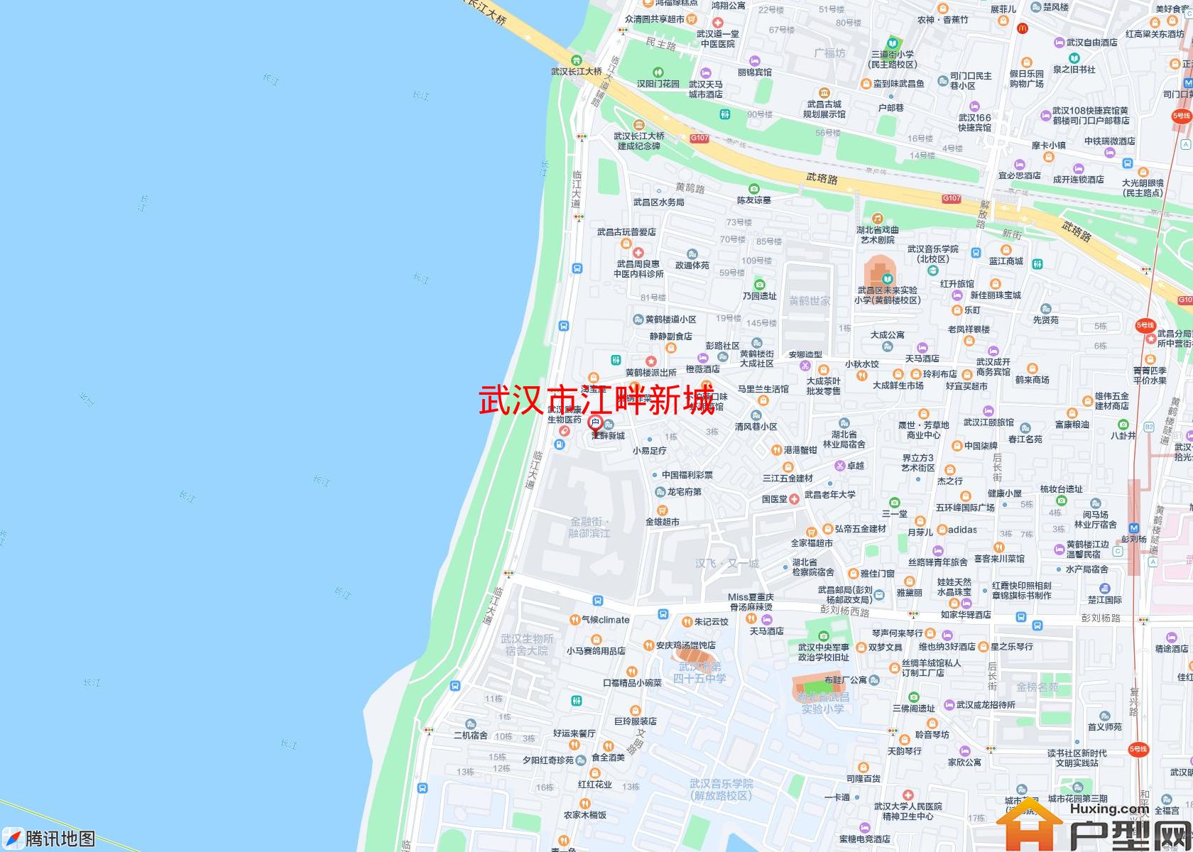 江畔新城小区 - 户型网