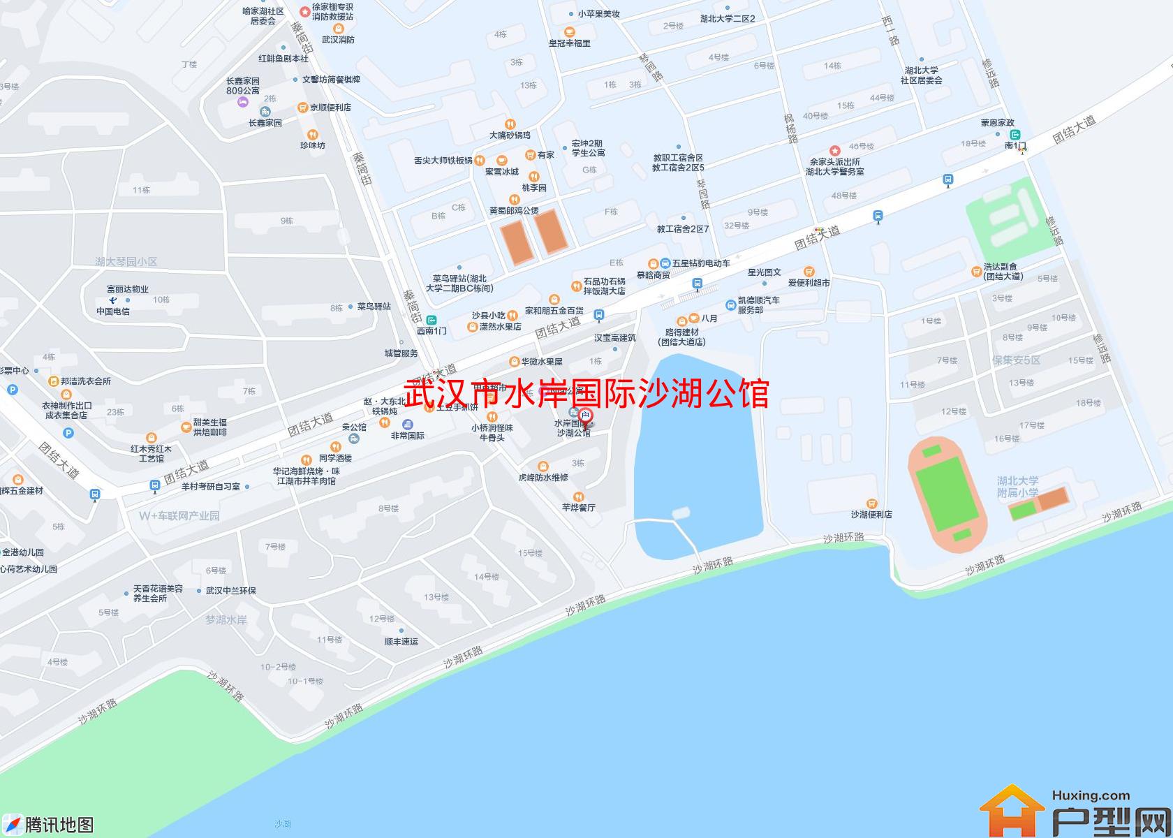水岸国际沙湖公馆小区 - 户型网