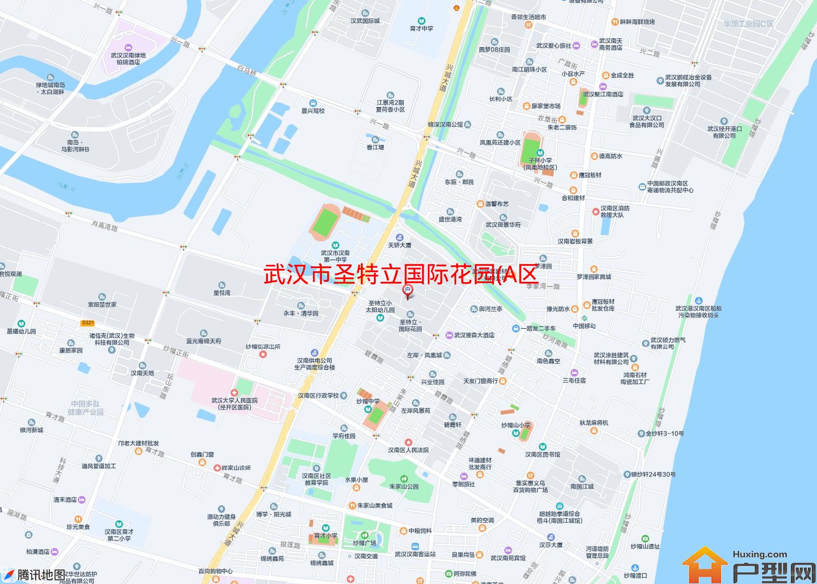 圣特立国际花园(A区)小区 - 户型网