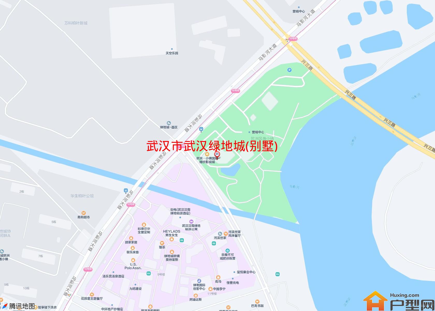 武汉绿地城(别墅)小区 - 户型网