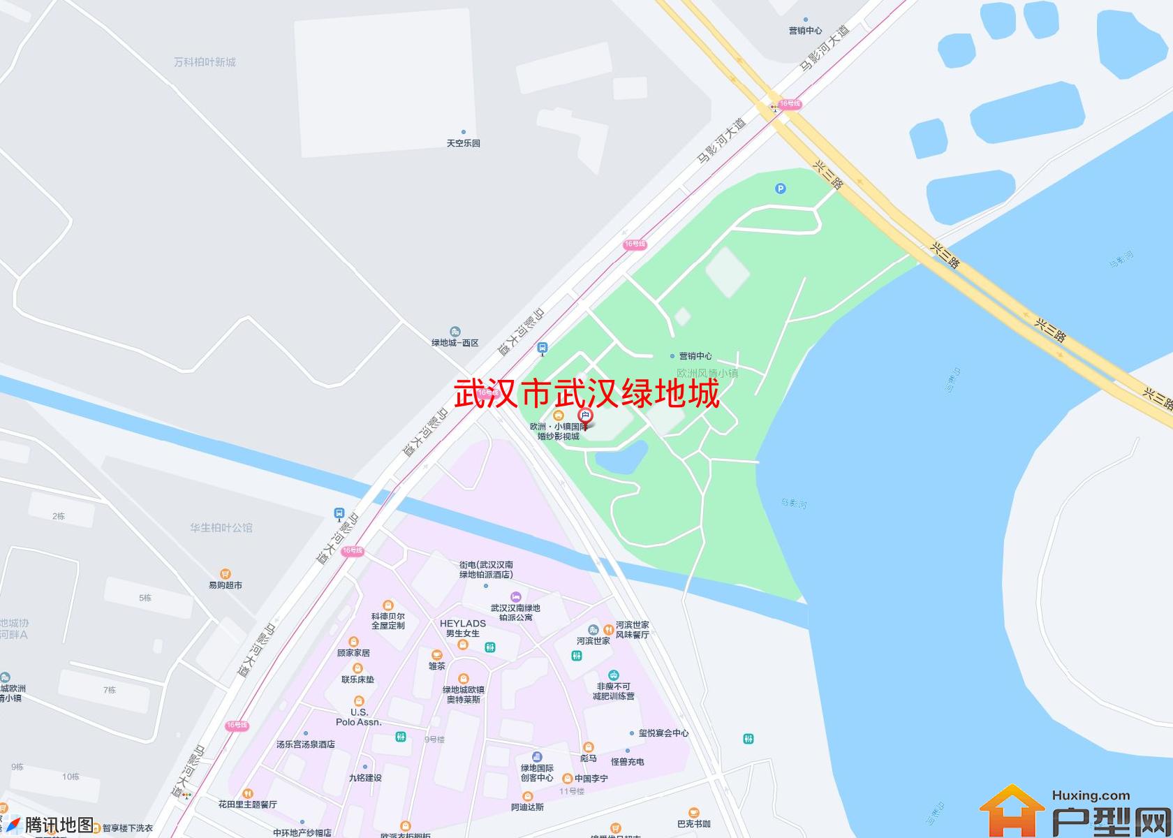 武汉绿地城小区 - 户型网