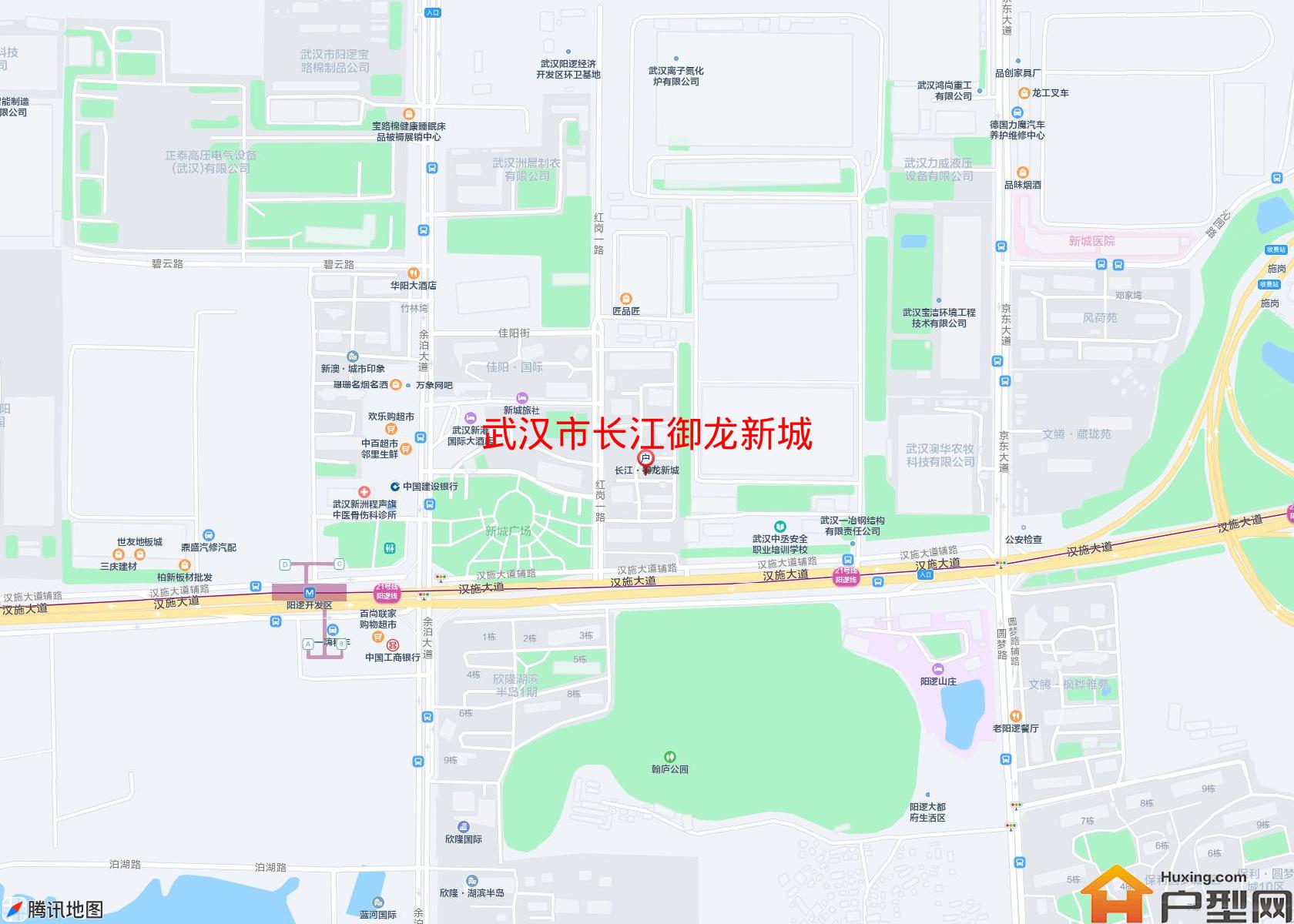 长江御龙新城小区 - 户型网