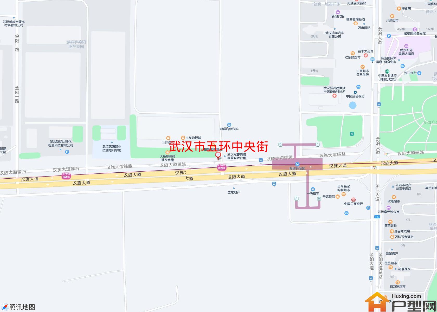 五环中央街小区 - 户型网
