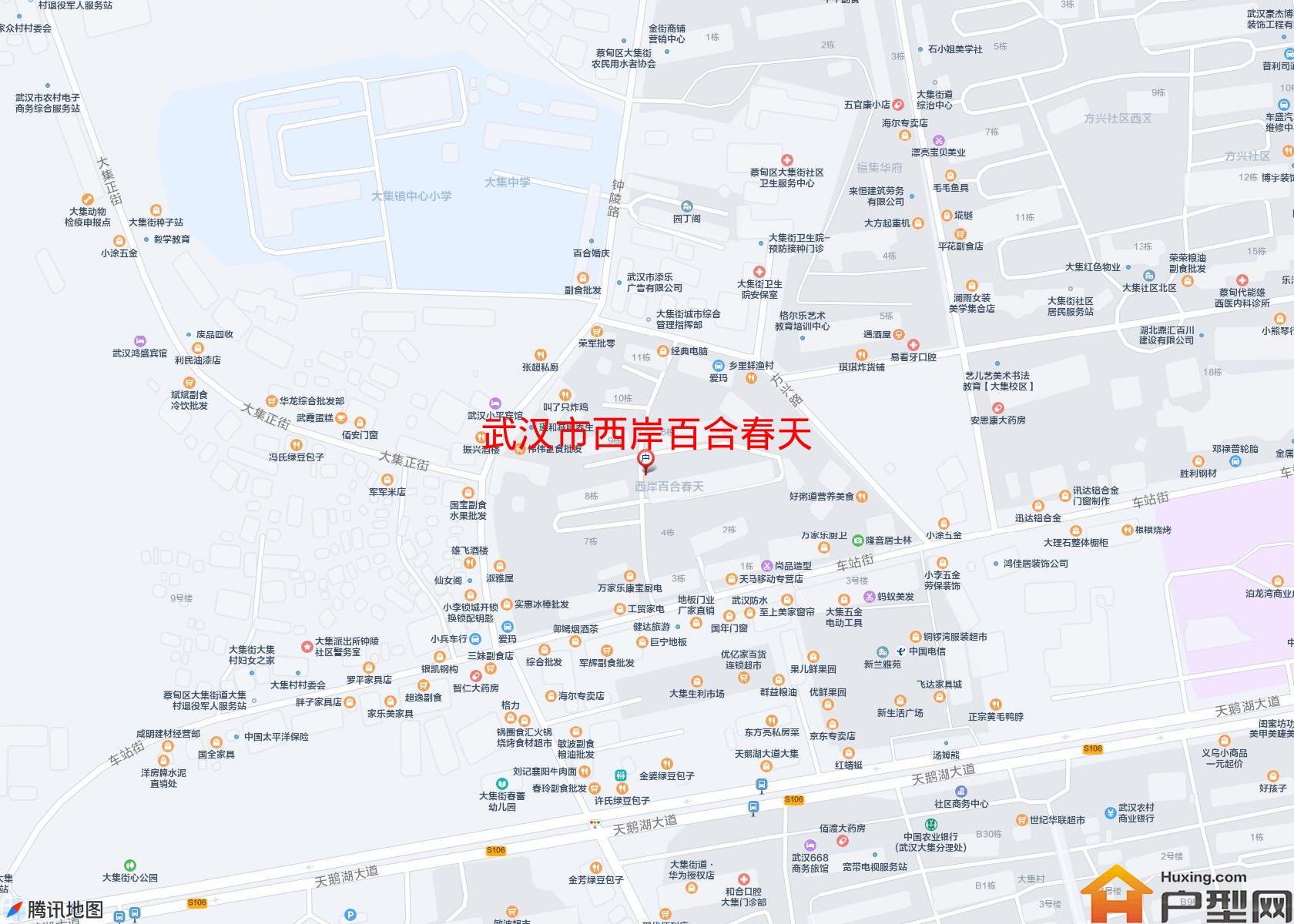 西岸百合春天小区 - 户型网