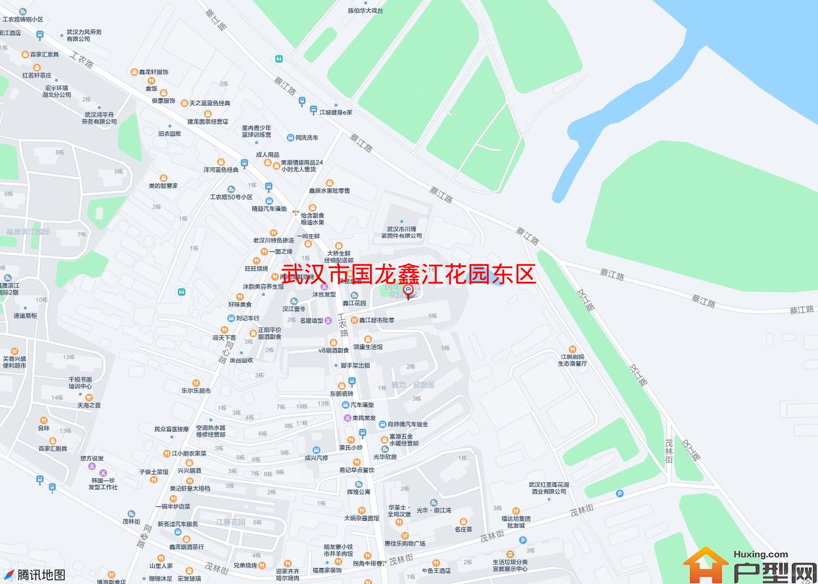 国龙鑫江花园东区小区 - 户型网