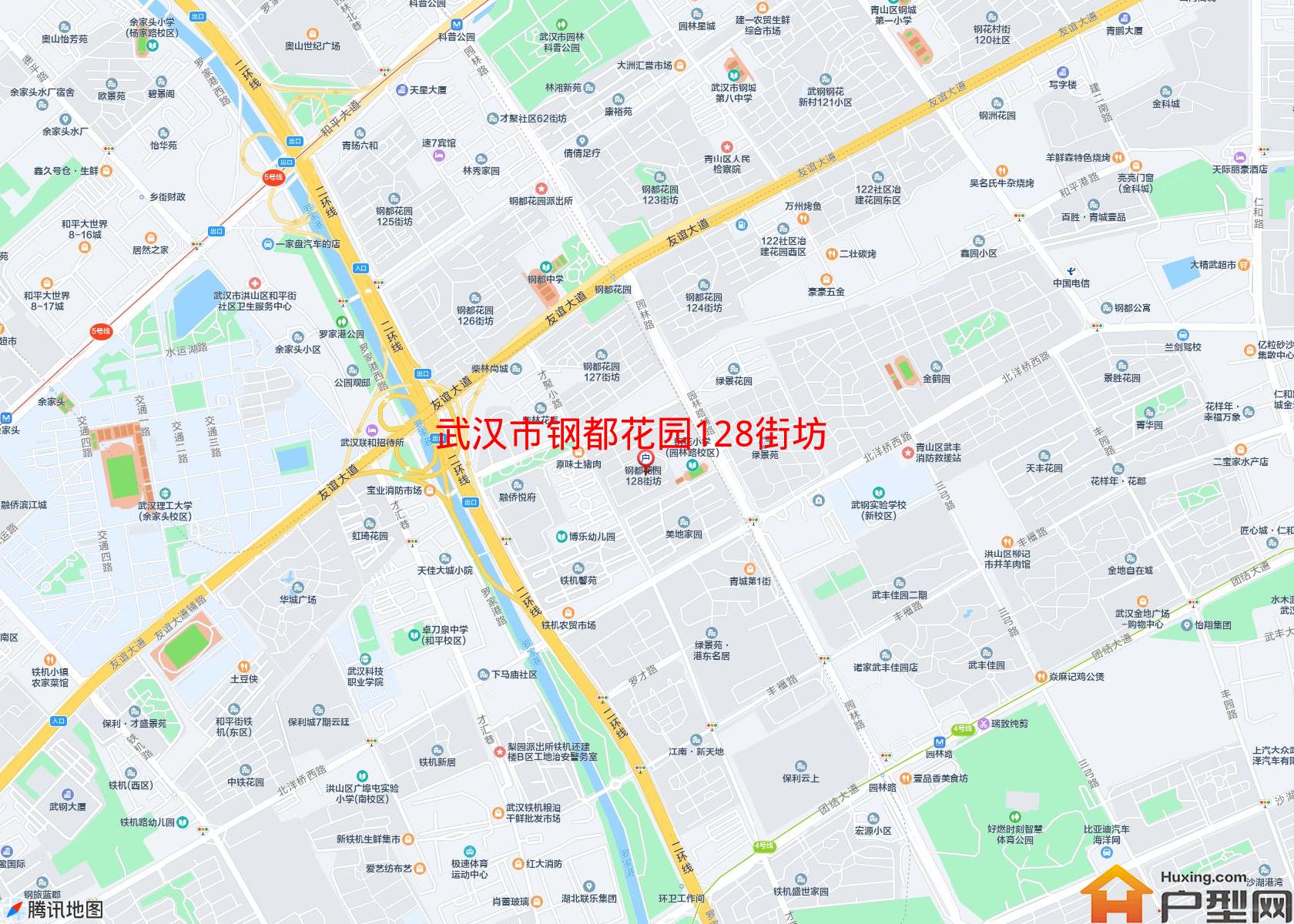 钢都花园128街坊小区 - 户型网