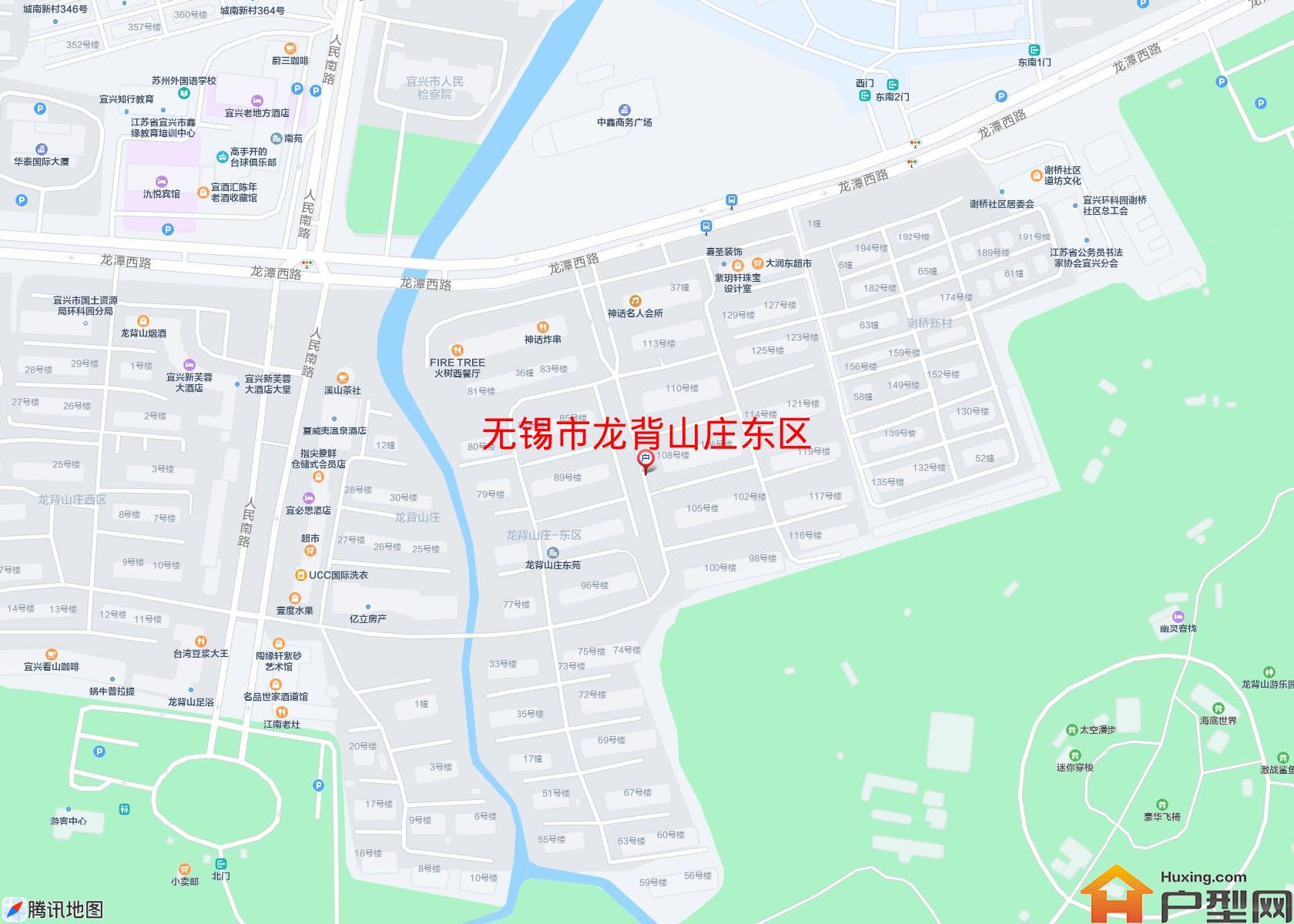 龙背山庄东区小区 - 户型网