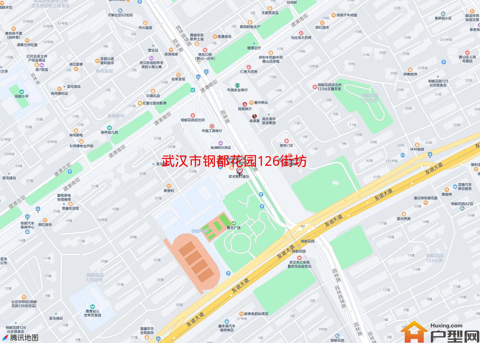 钢都花园126街坊小区 - 户型网