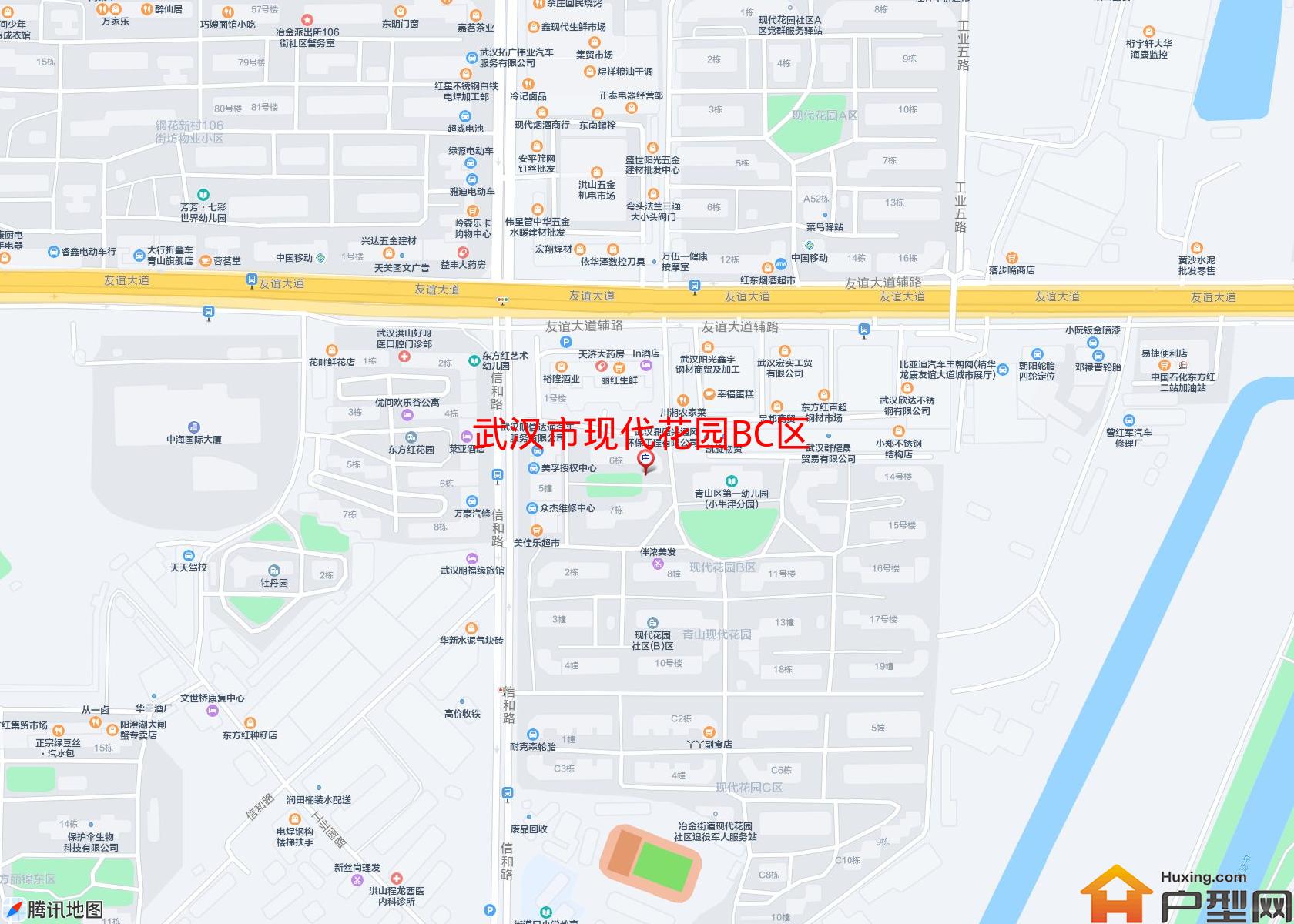 现代花园BC区小区 - 户型网