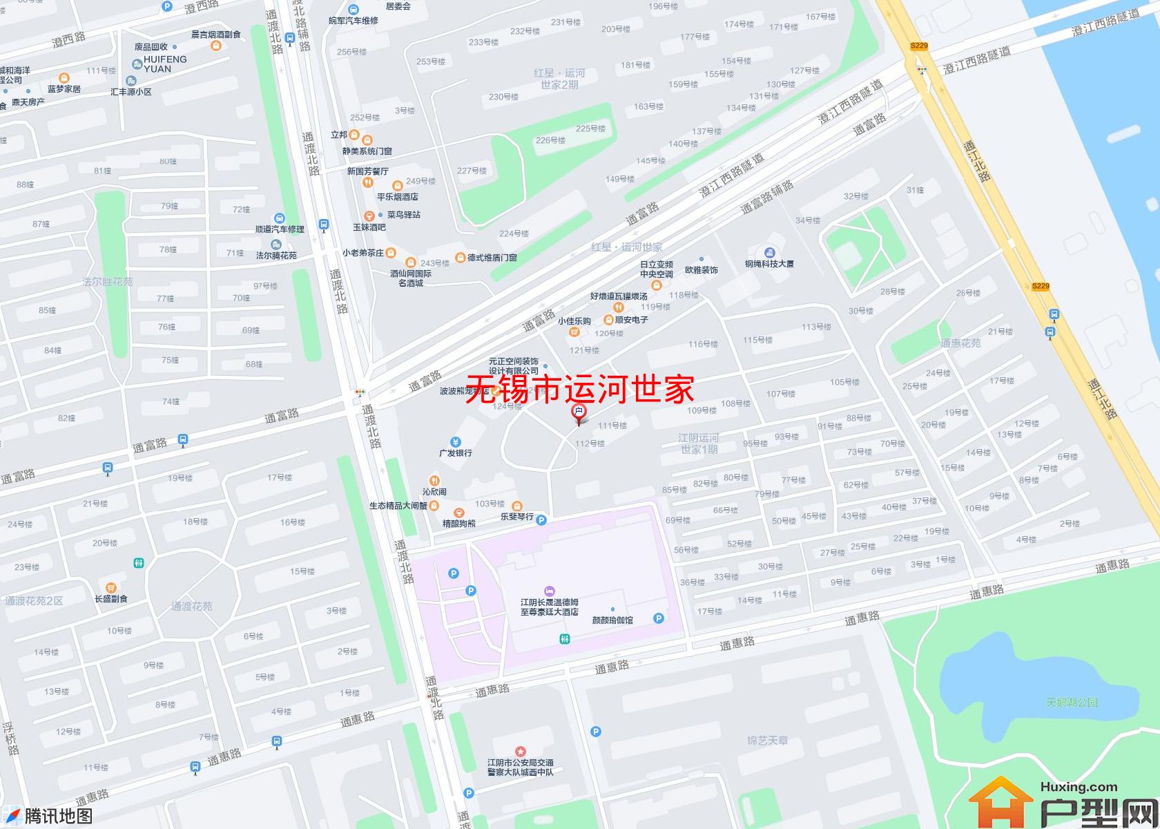 运河世家小区 - 户型网