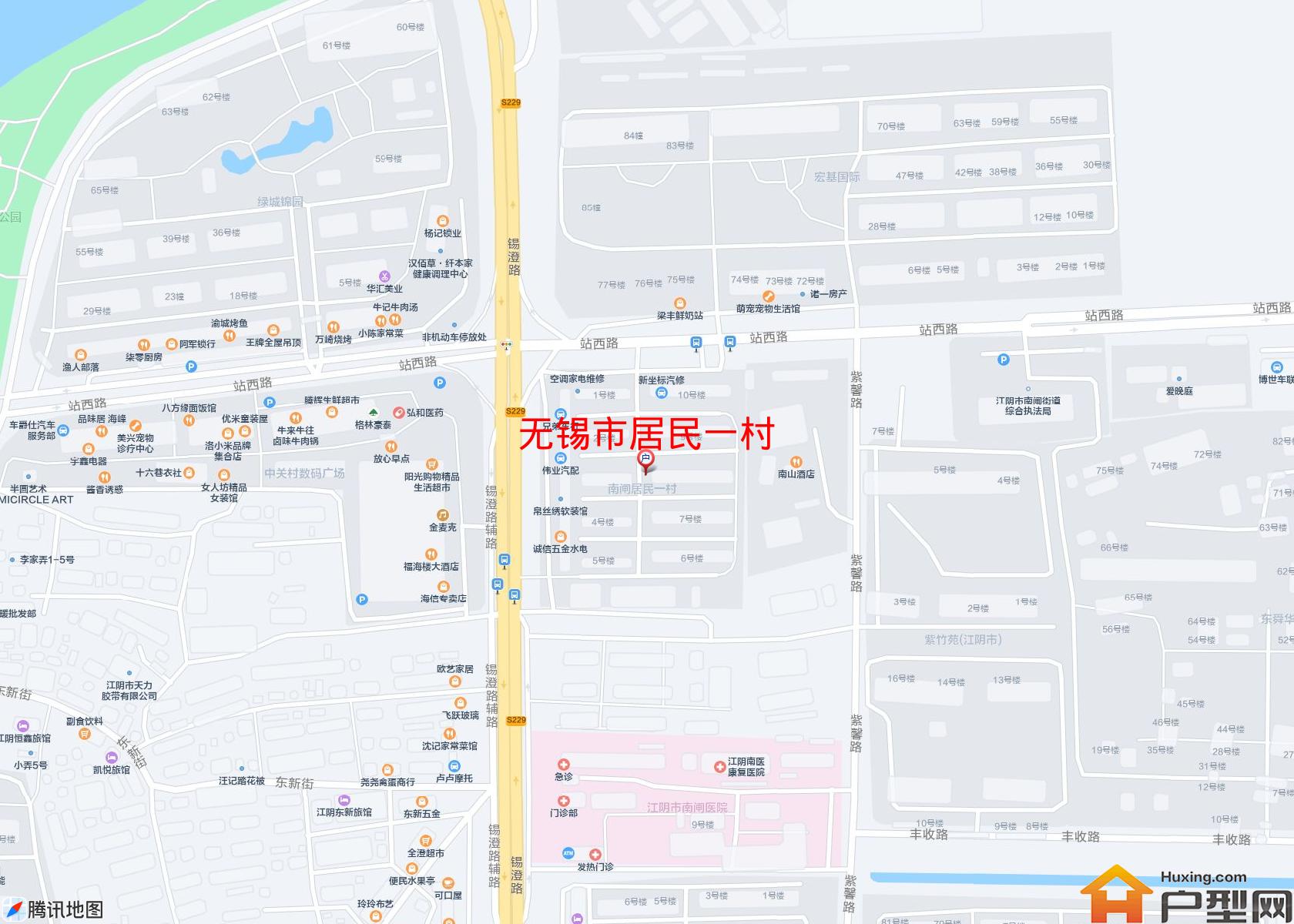 居民一村小区 - 户型网