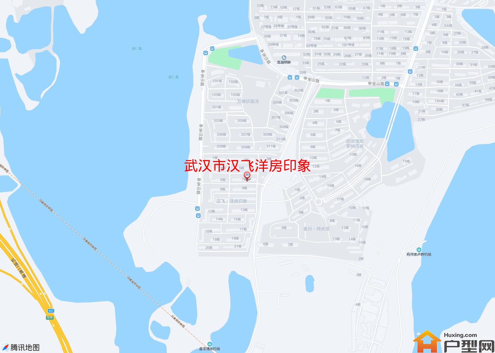 汉飞洋房印象小区 - 户型网
