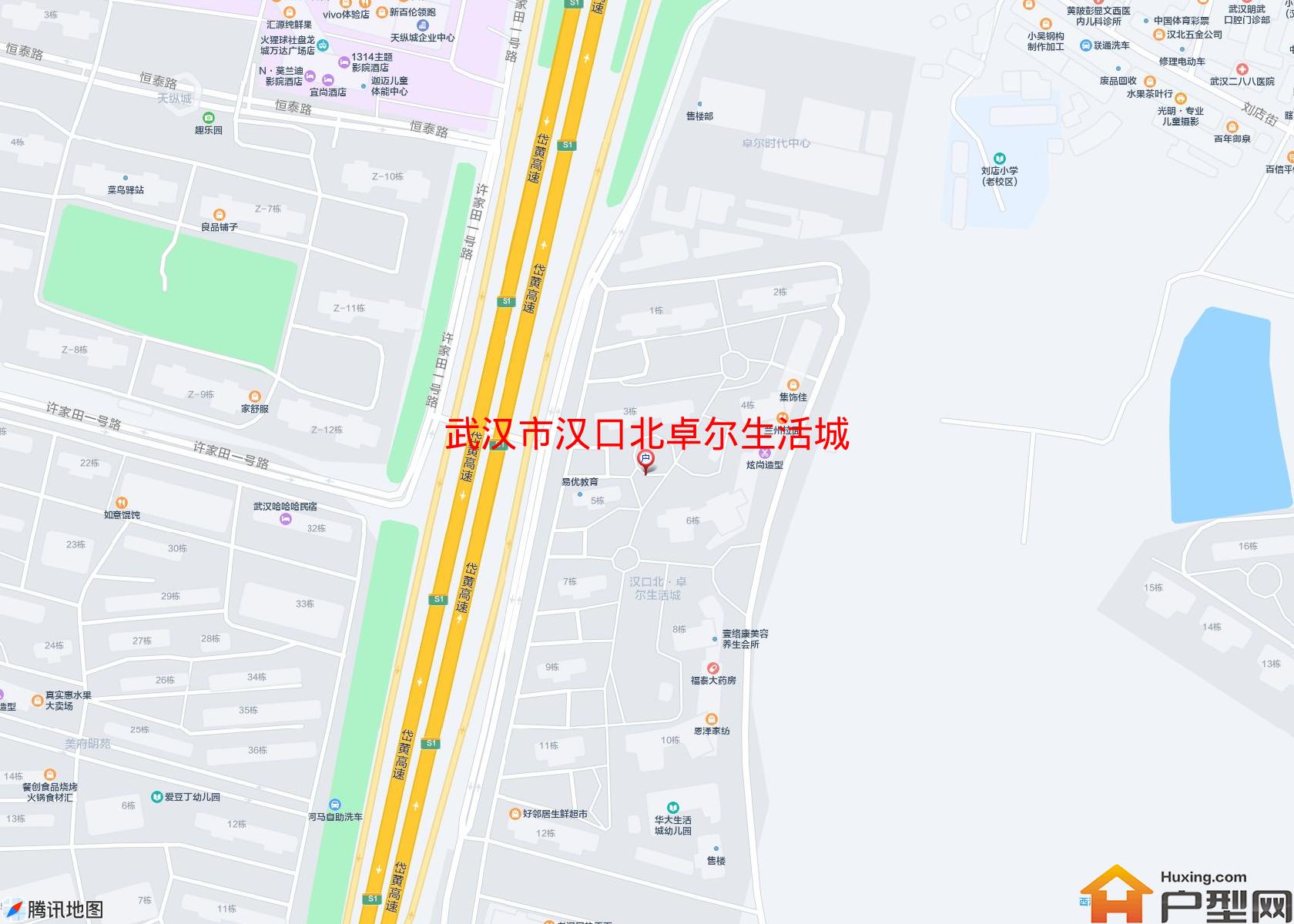 汉口北卓尔生活城小区 - 户型网