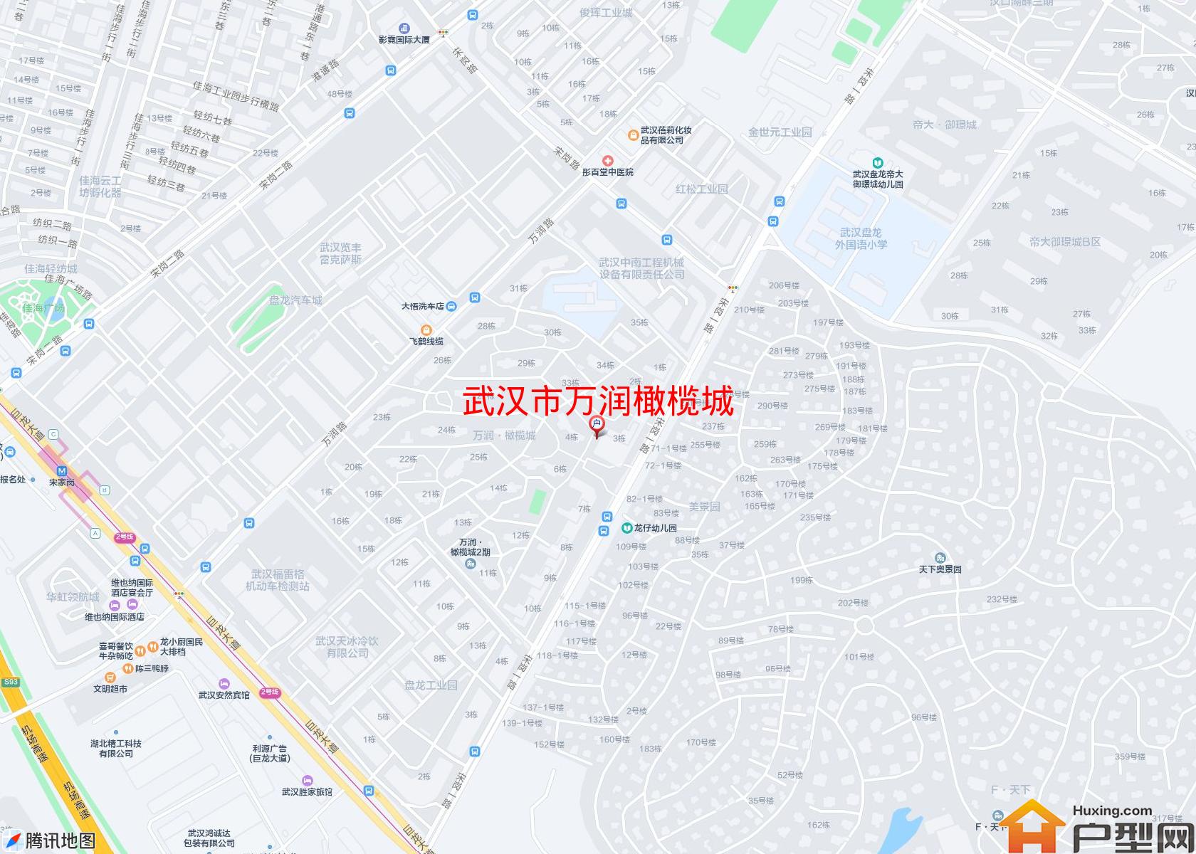 万润橄榄城小区 - 户型网