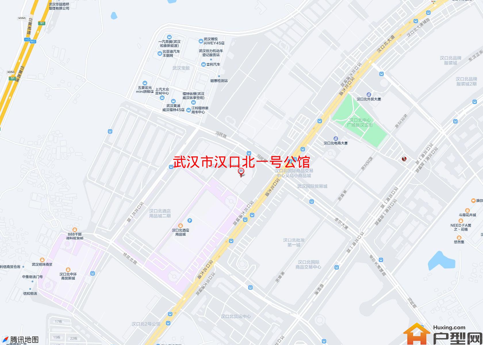 汉口北一号公馆小区 - 户型网