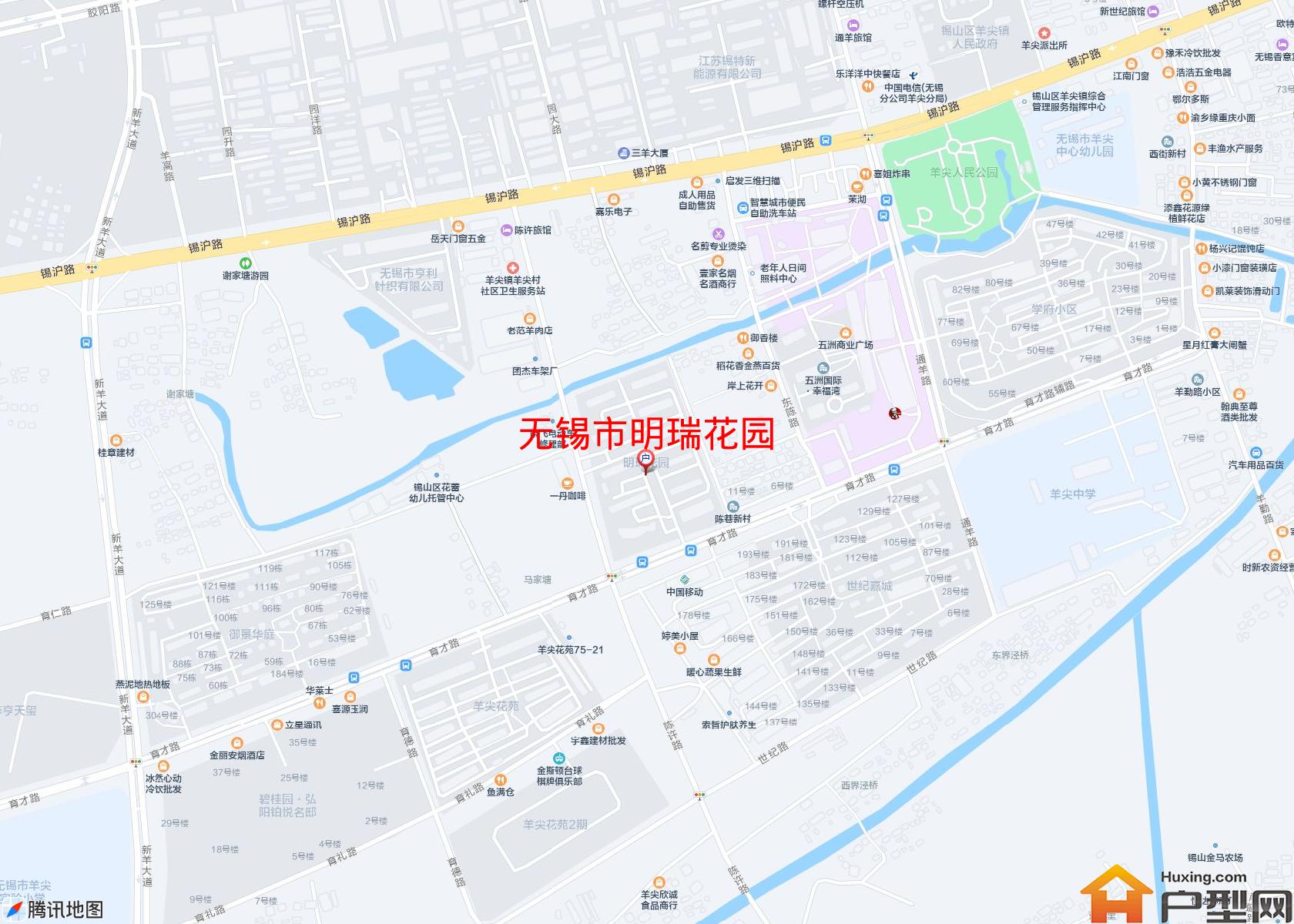明瑞花园小区 - 户型网