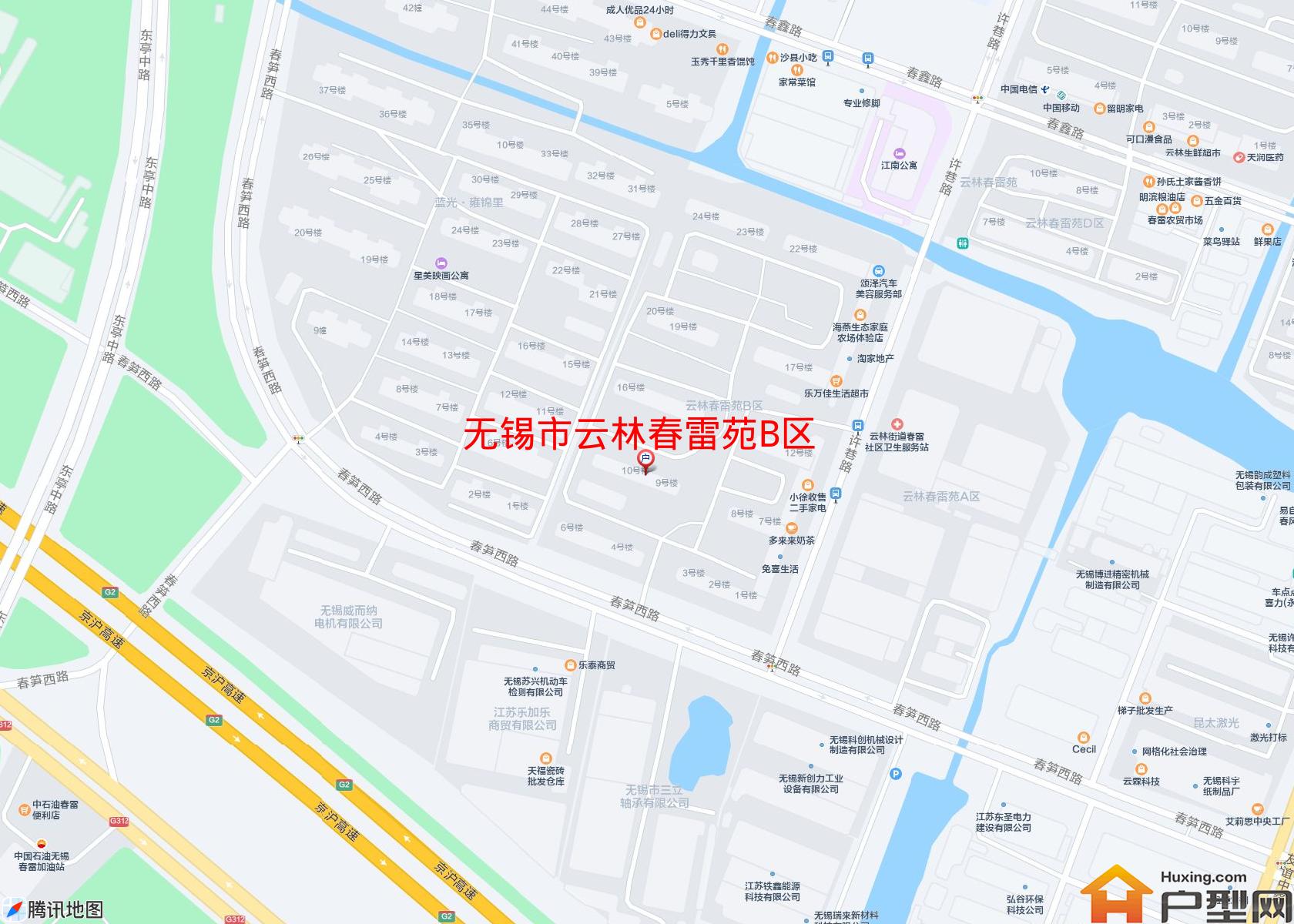云林春雷苑B区小区 - 户型网