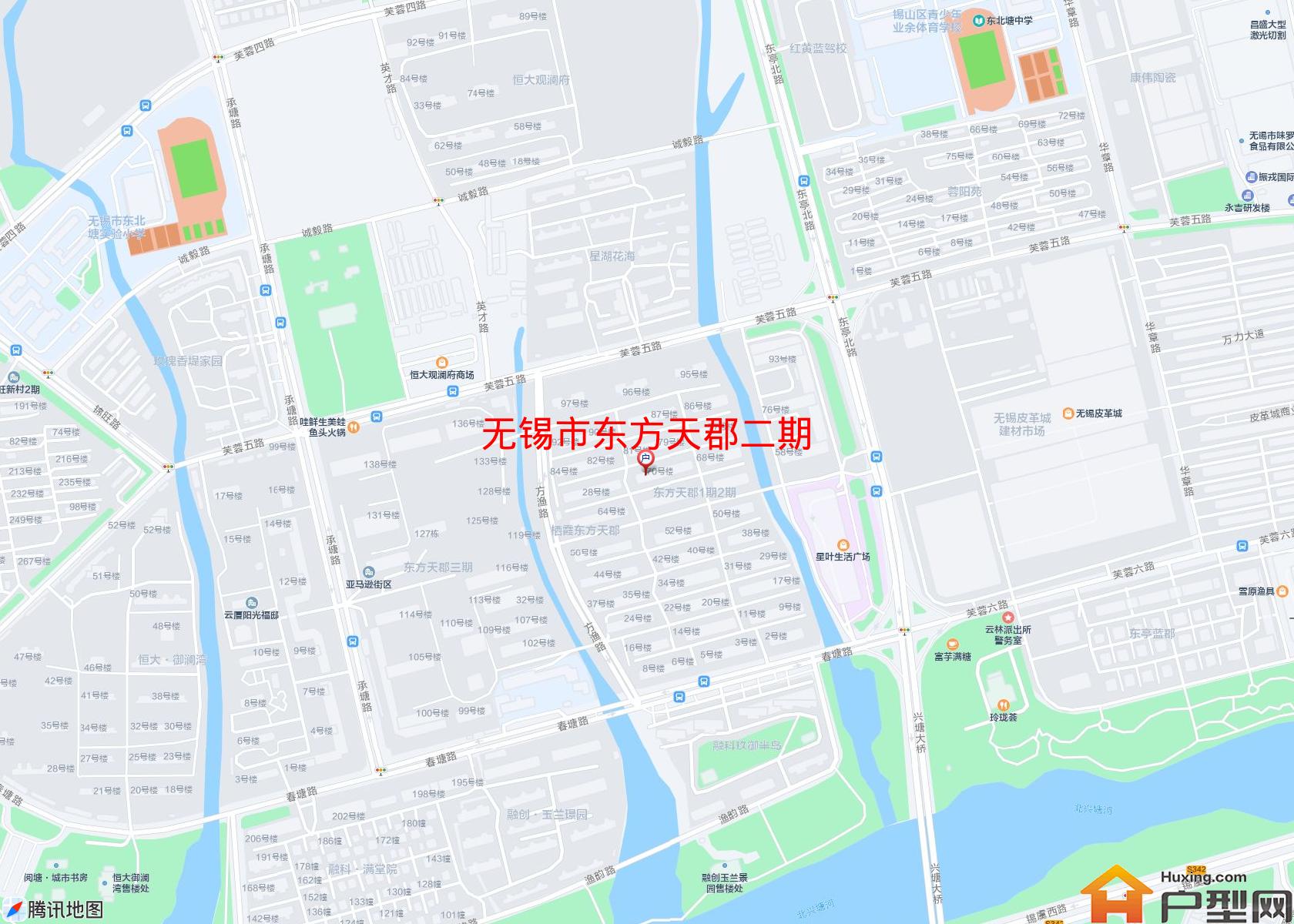 东方天郡二期小区 - 户型网