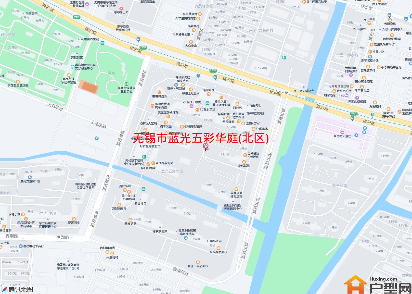 蓝光五彩华庭(北区)小区 - 户型网 蓝光五彩华庭(北区)小区 - 户型网