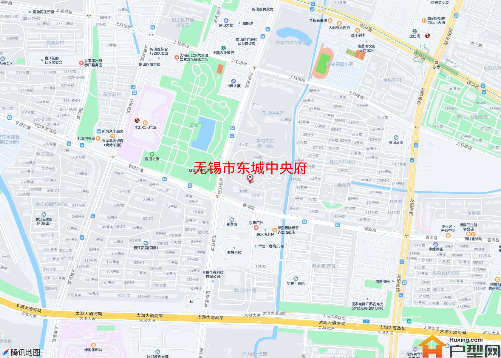 东城中央府小区 - 户型网