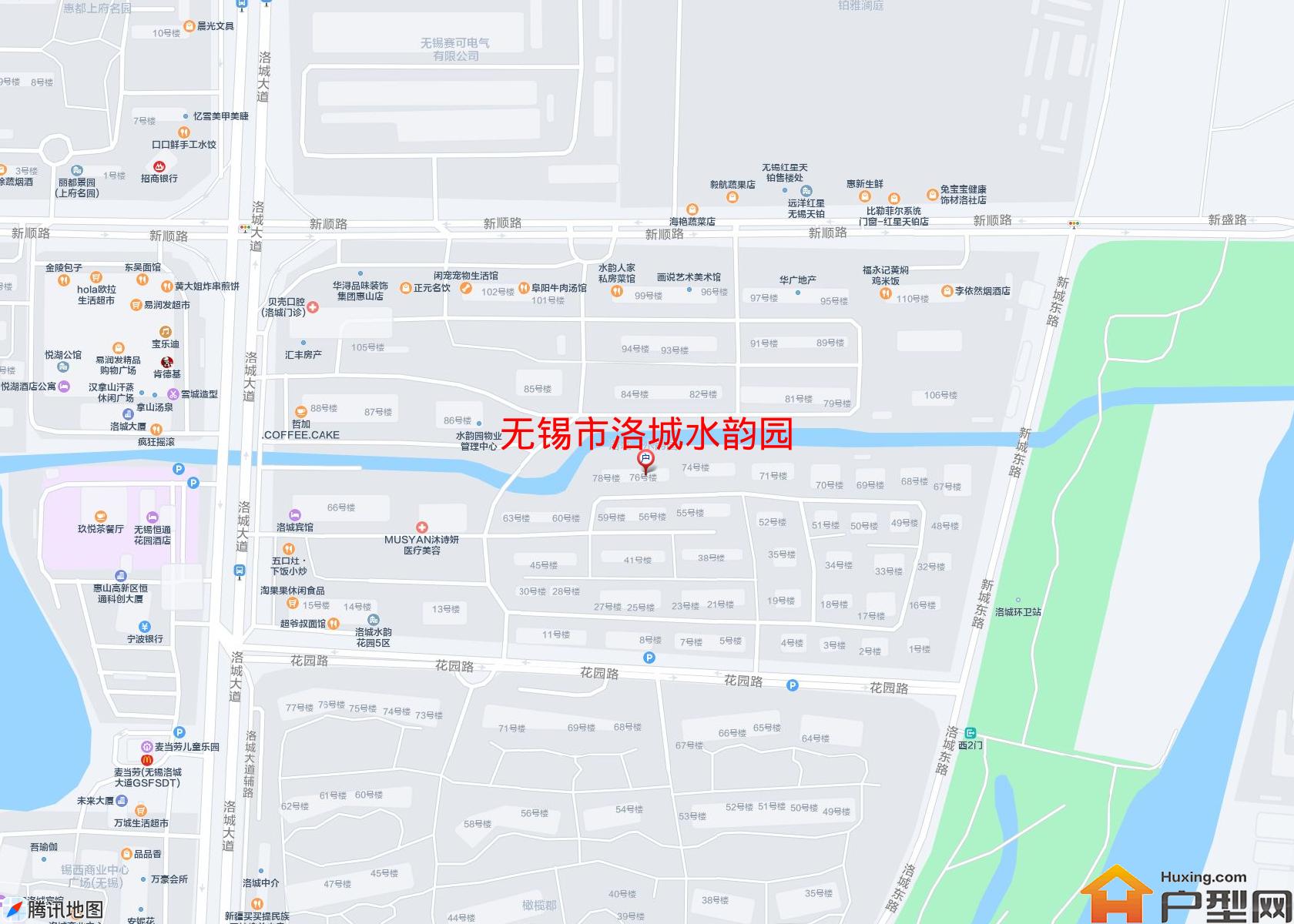 洛城水韵园小区 - 户型网 洛城水韵园小区 - 户型网