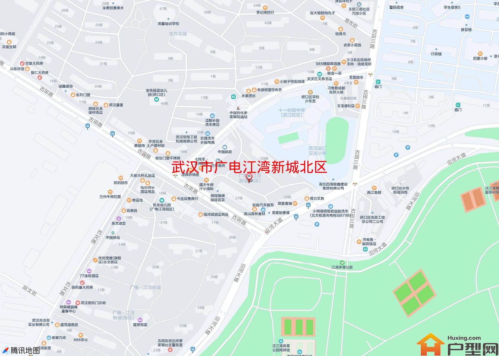 广电江湾新城北区小区 - 户型网