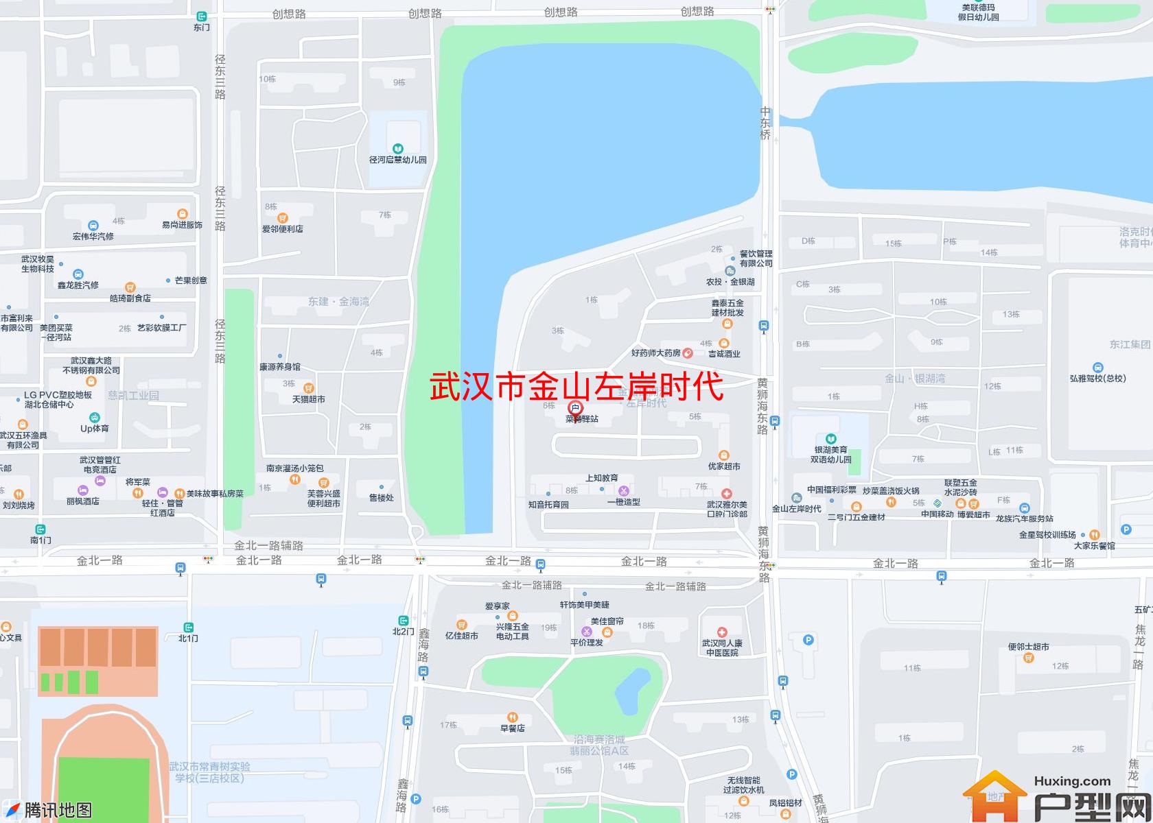 金山左岸时代小区 - 户型网