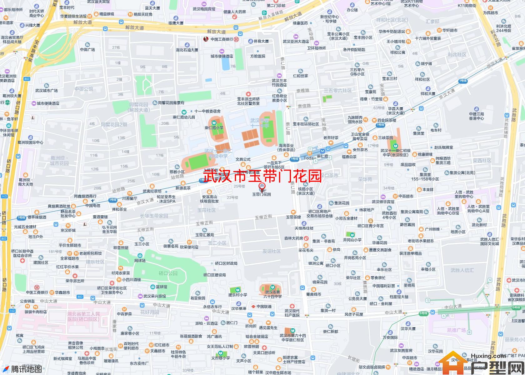 玉带门花园小区 - 户型网
