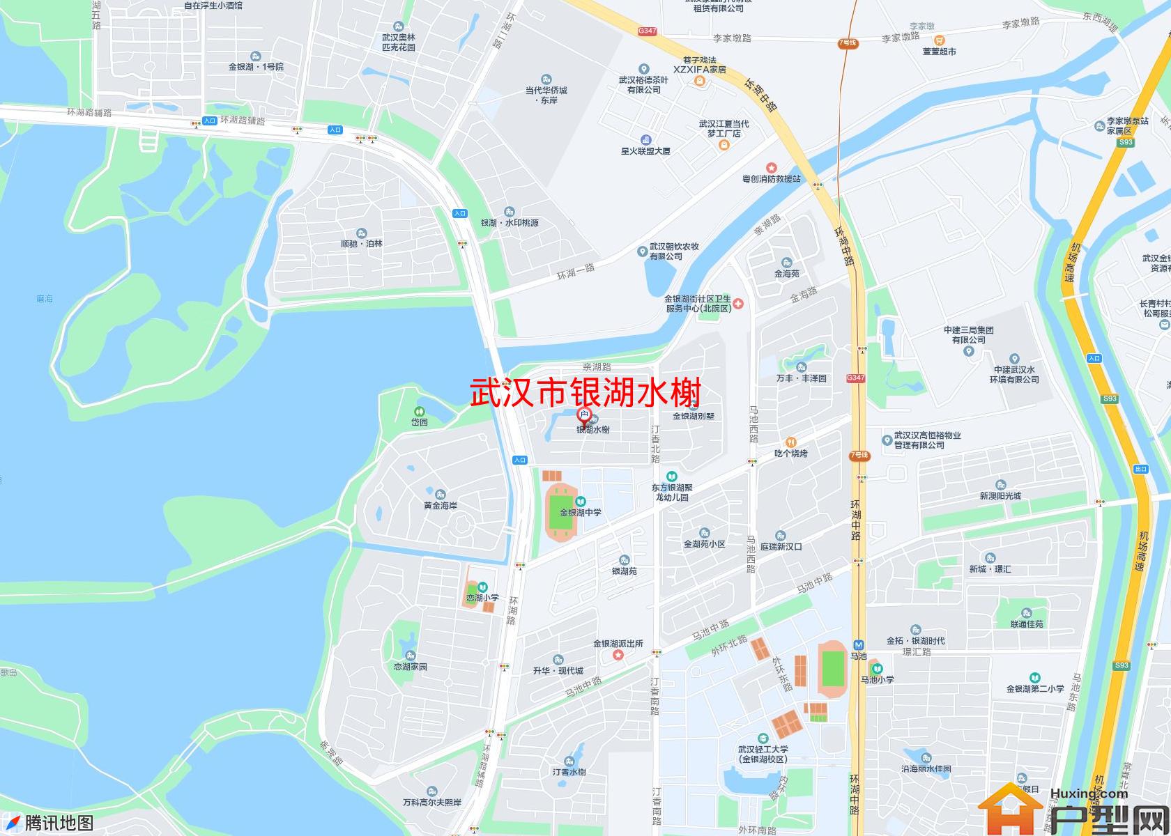 银湖水榭小区 - 户型网