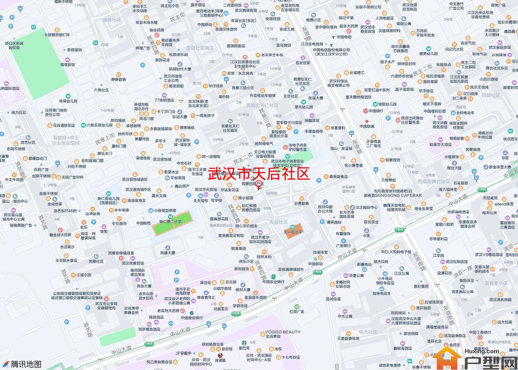 天后社区小区 - 户型网