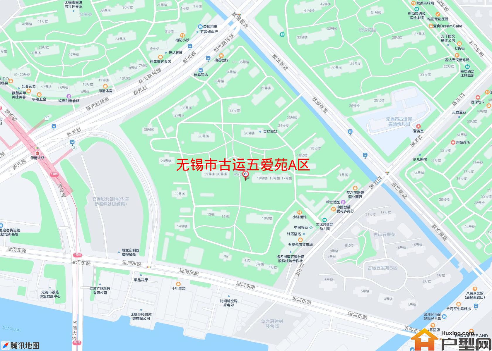 古运五爱苑A区小区 - 户型网