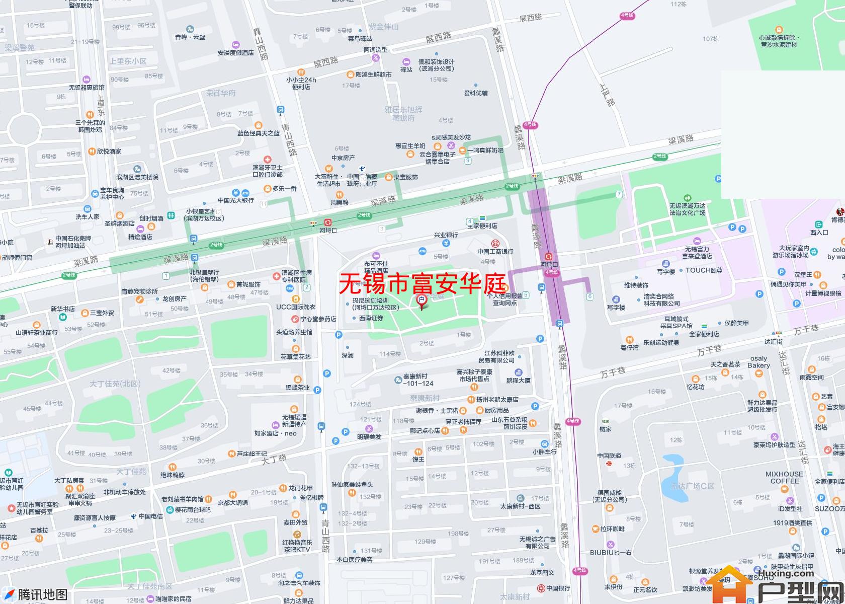 富安华庭小区 - 户型网
