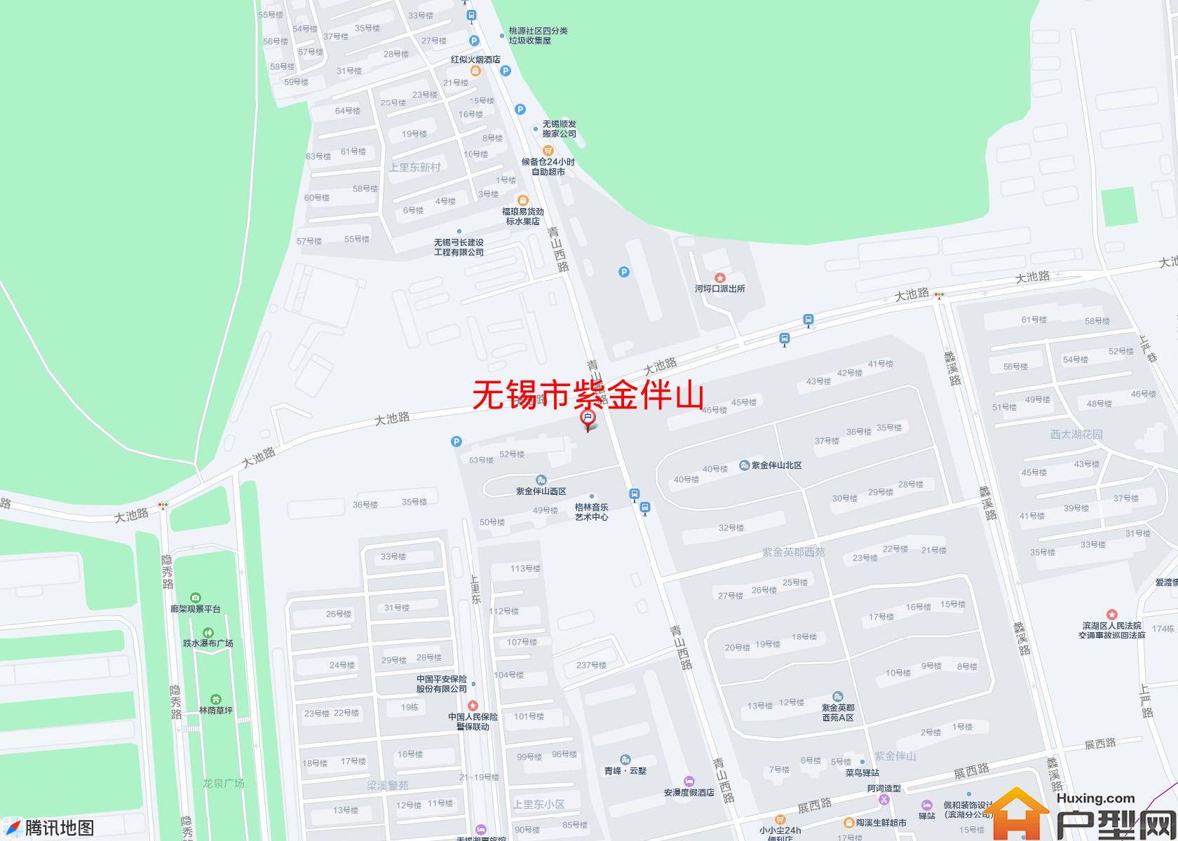紫金伴山小区 - 户型网 紫金伴山小区 - 户型网