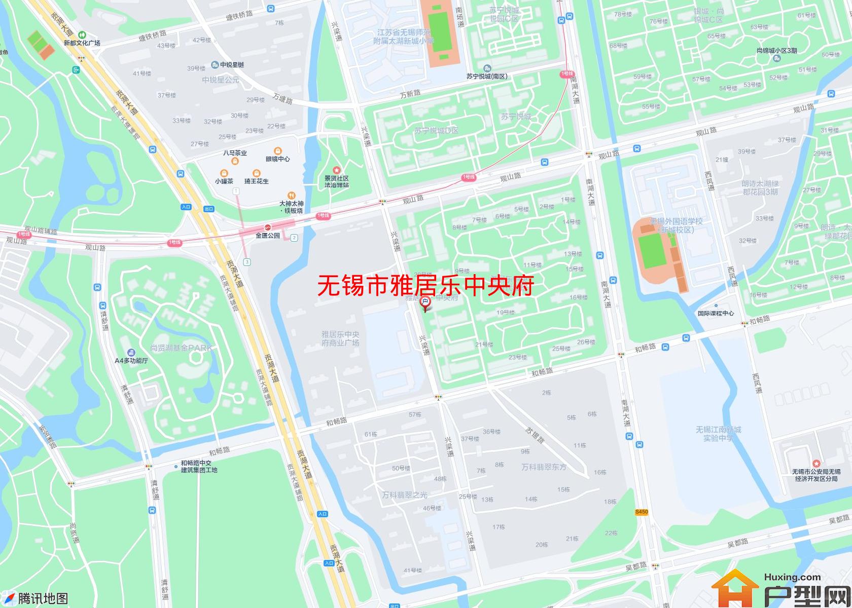 雅居乐中央府小区 - 户型网