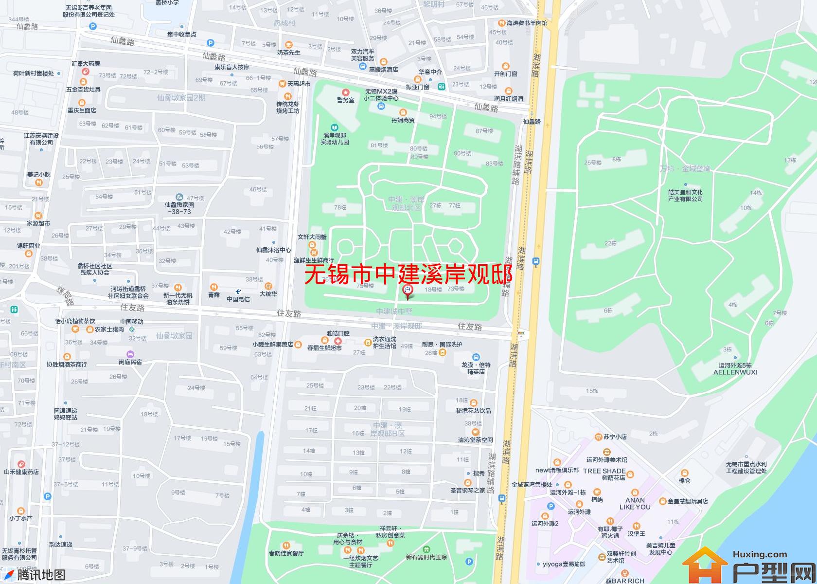 中建溪岸观邸小区 - 户型网