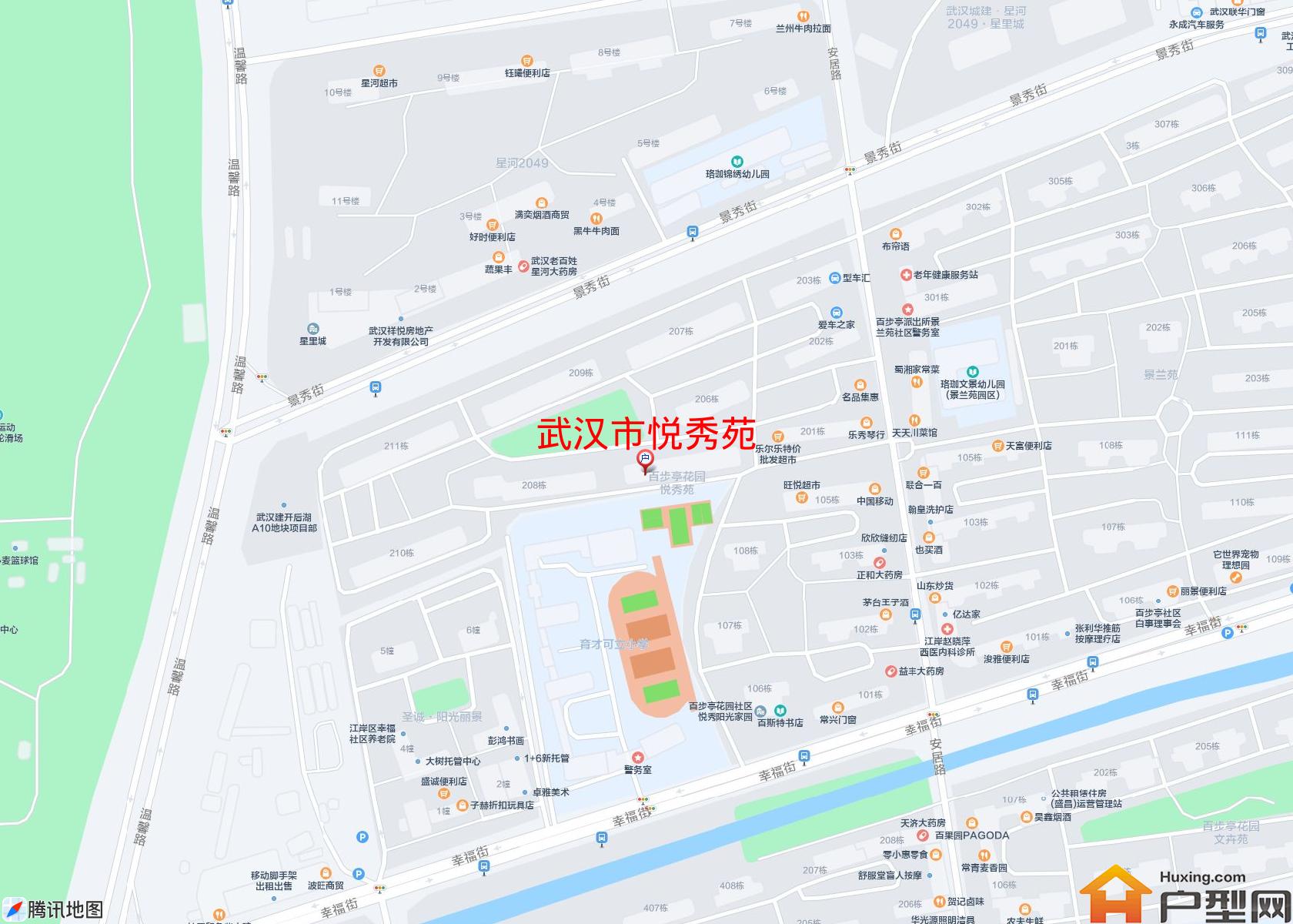 悦秀苑小区 - 户型网 悦秀苑小区 - 户型网