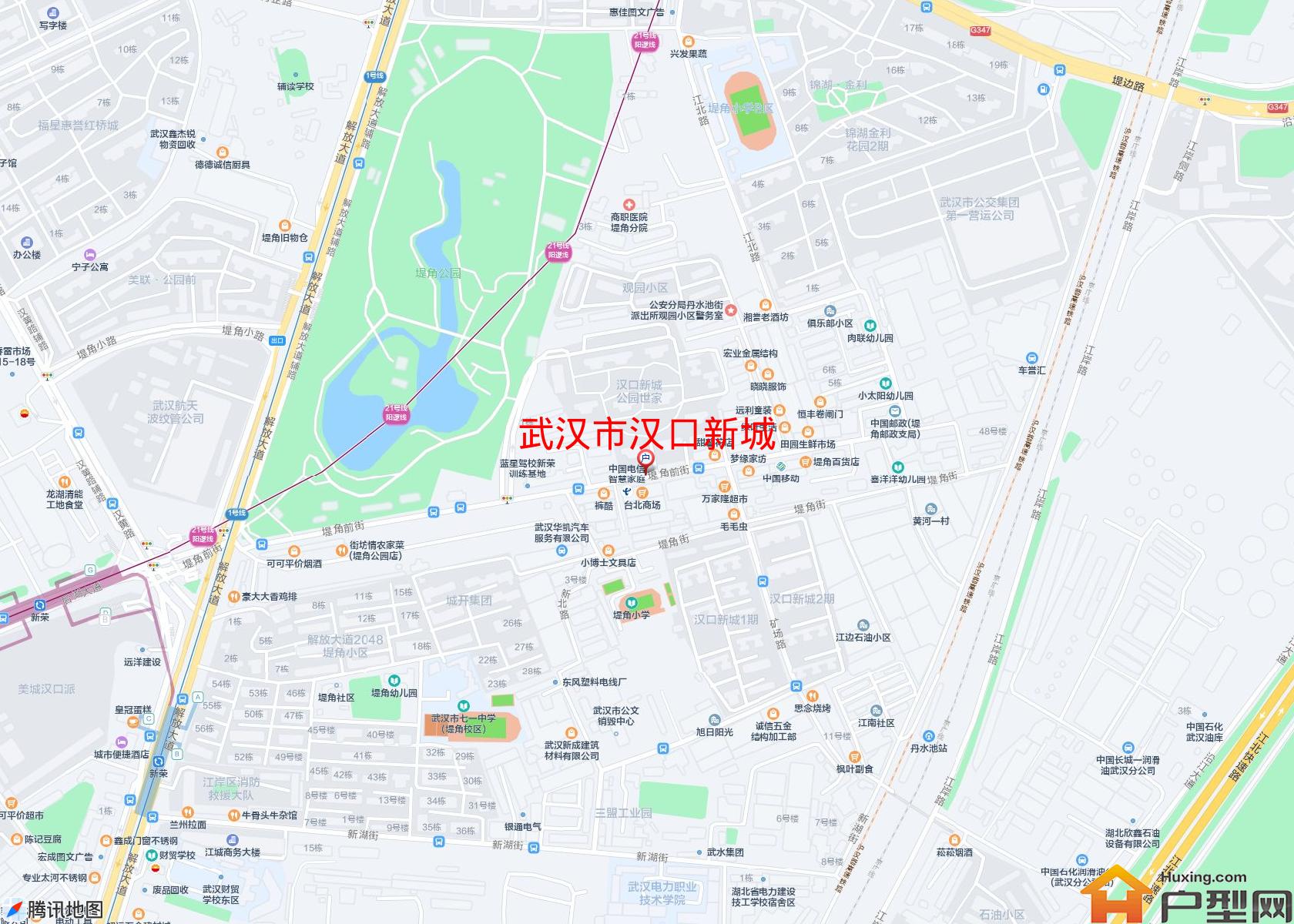 汉口新城小区 - 户型网