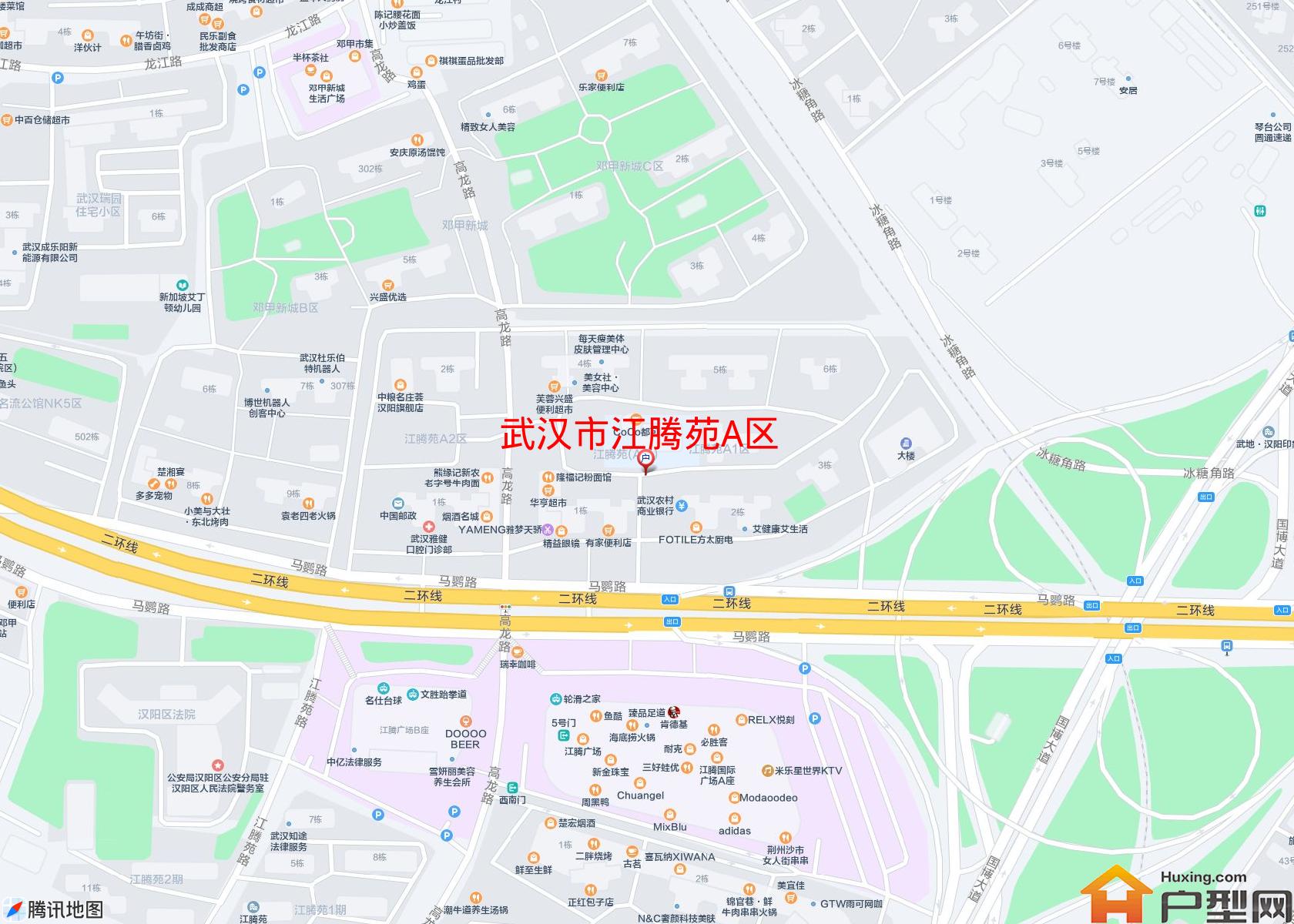 江腾苑A区小区 - 户型网