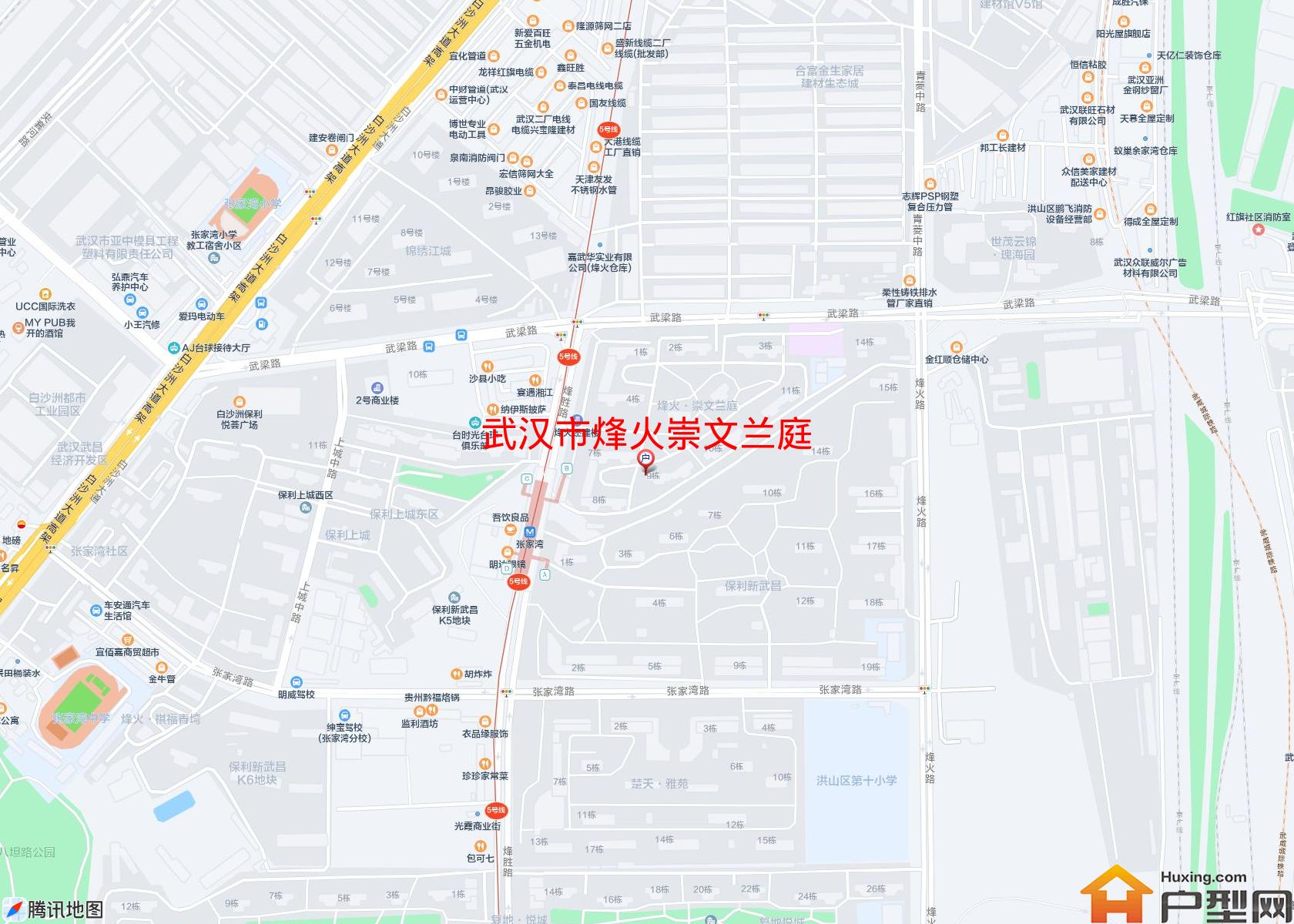 烽火崇文兰庭小区 - 户型网