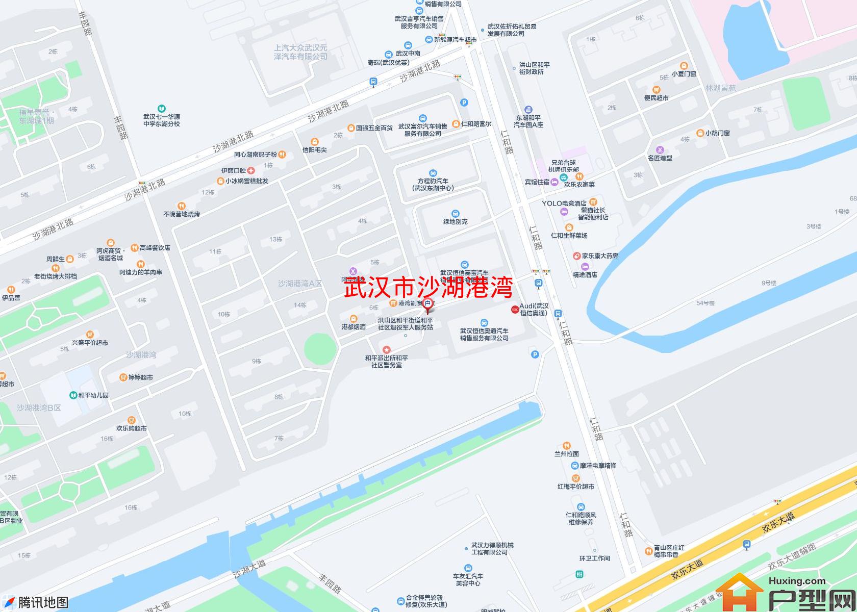 沙湖港湾小区 - 户型网