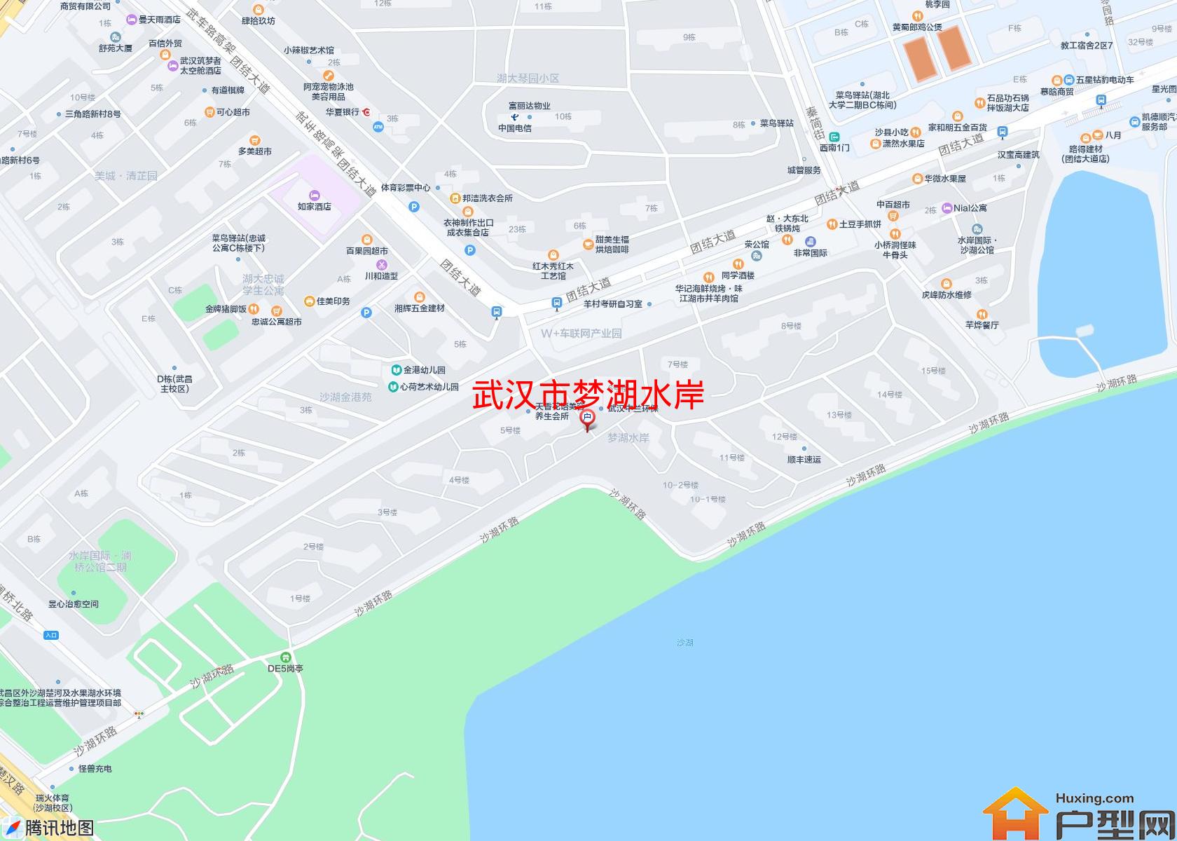 梦湖水岸小区 - 户型网