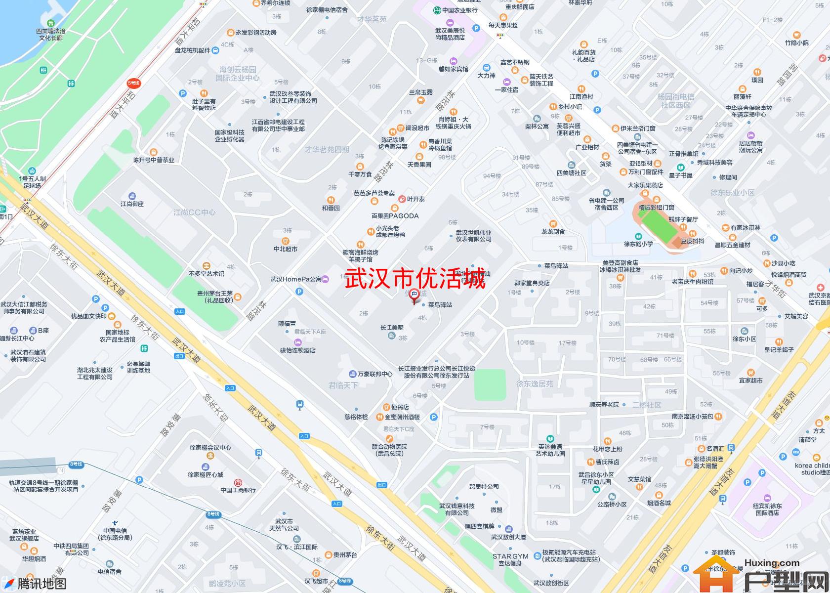 优活城小区 - 户型网