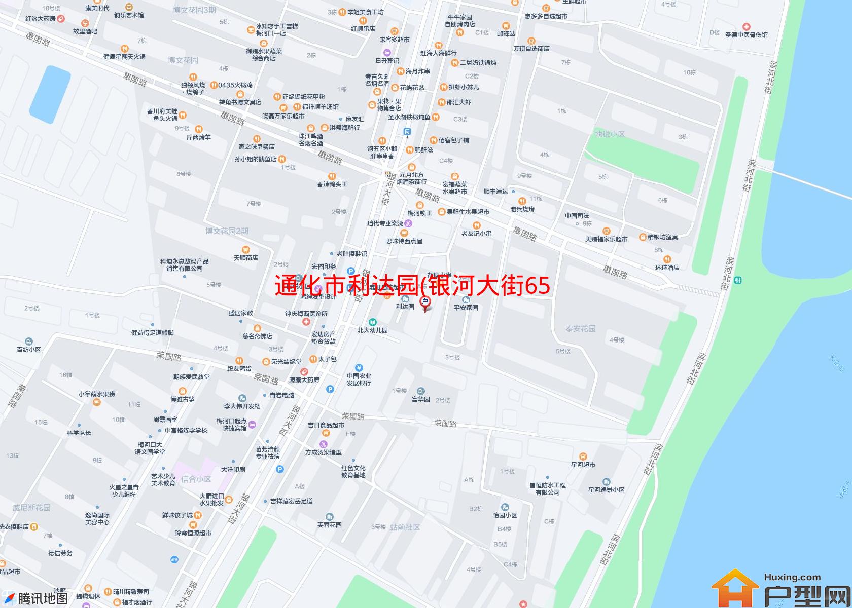 利达园(银河大街650号)小区 - 户型网